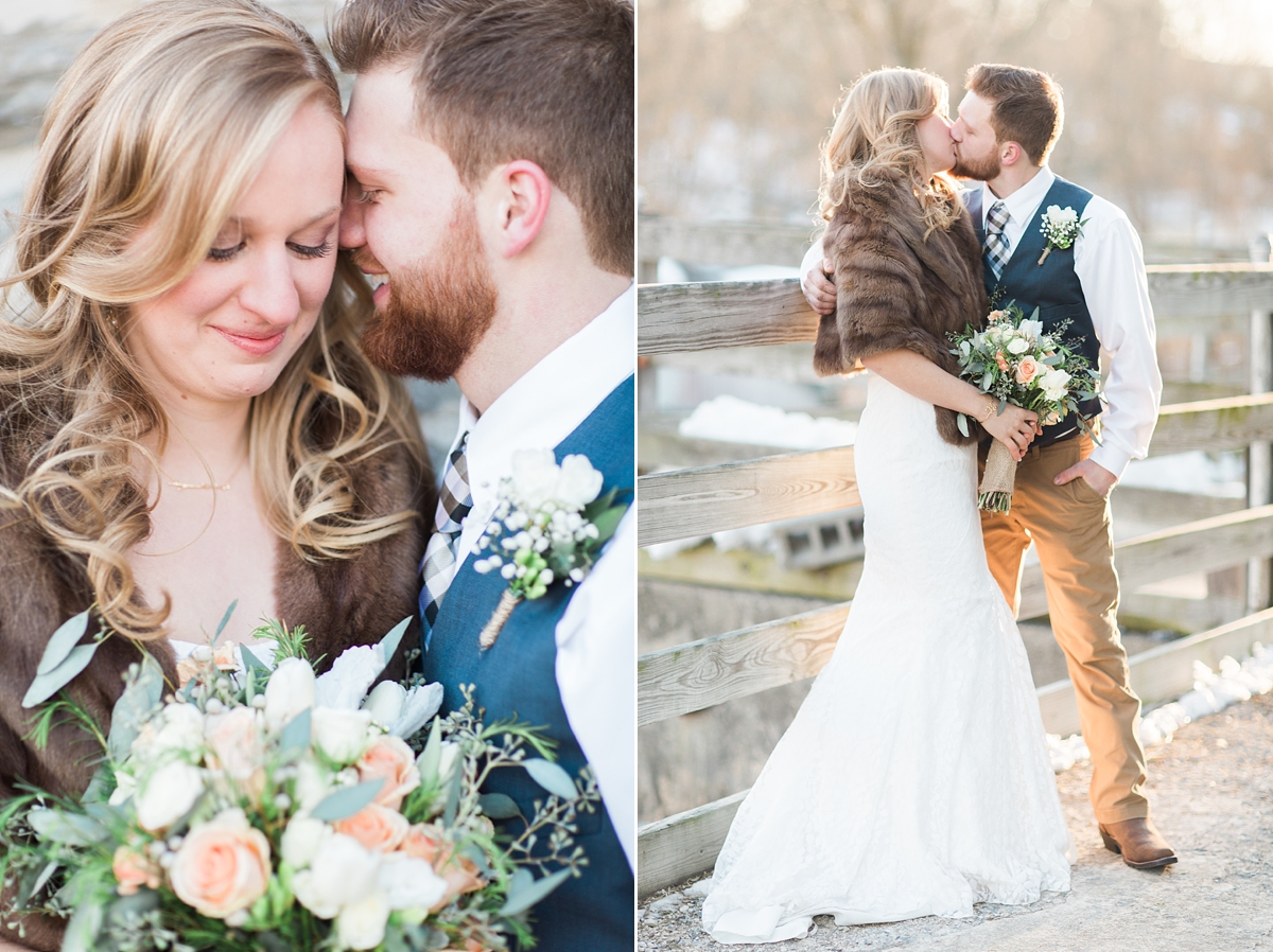 A sweet, country wedding in Lancaster, PA -- complete with a gorgeous, glowing sunset that was one for the books!