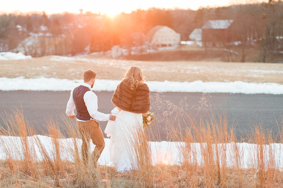 A sweet, country wedding in Lancaster, PA -- complete with a gorgeous, glowing sunset that was one for the books!
