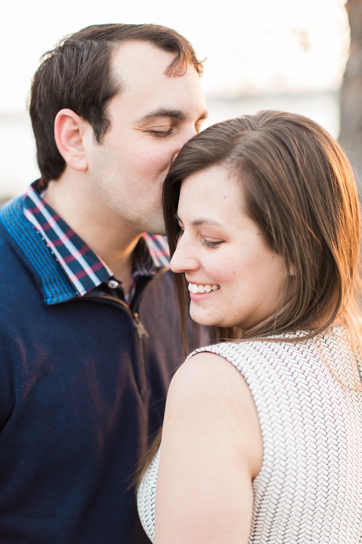 A sunrise engagement session on the waterfront of Old Town Alexandria and in the heart of Washington, DC -- Georgetown.