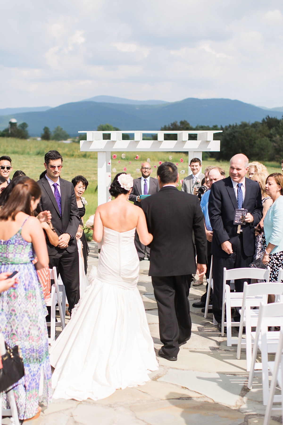 A rustic chic summer wedding at The Barn at Walnut Grove -- just outside the campus of James Madison University in Harrisonburg, VA. 