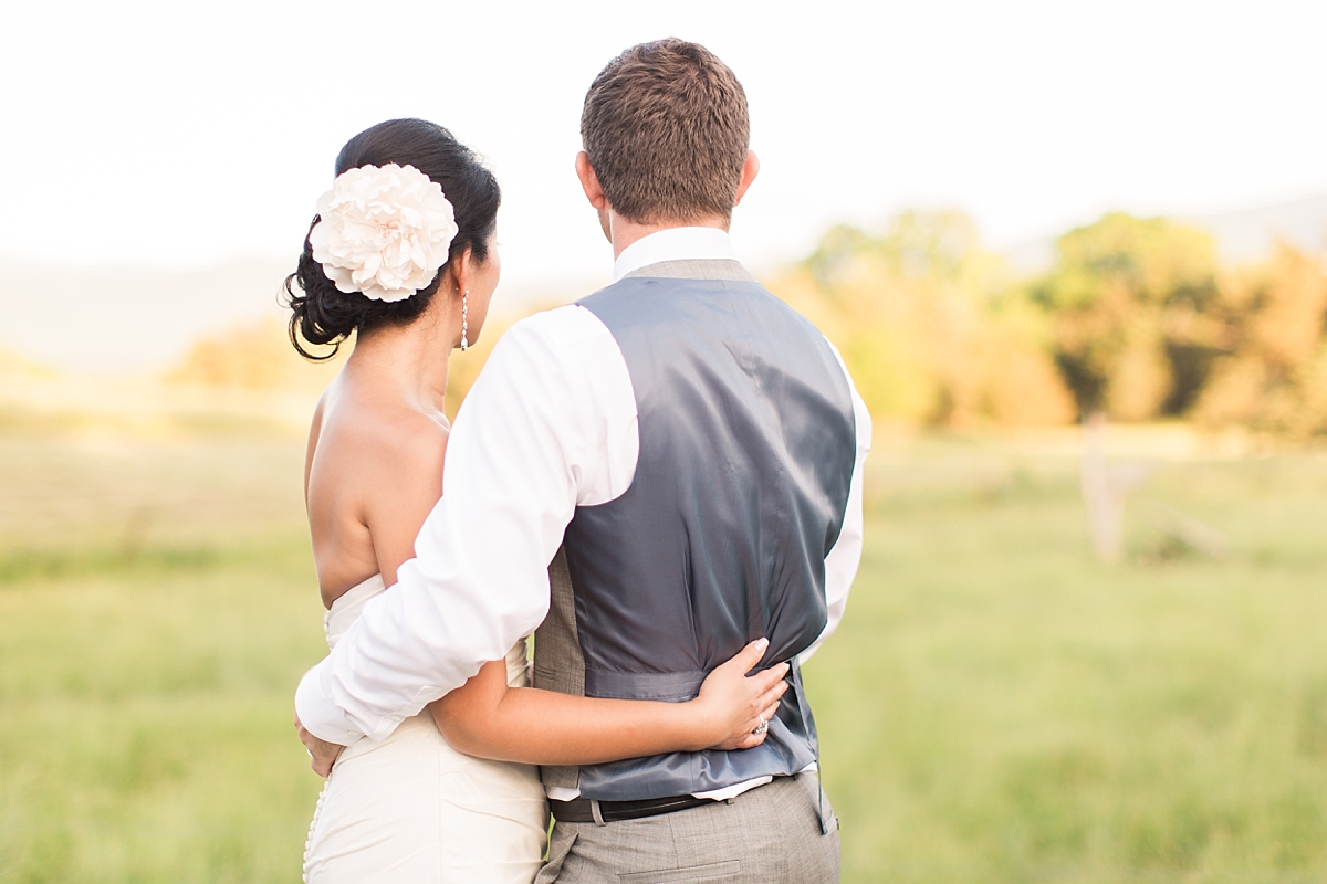 A rustic chic summer wedding at The Barn at Walnut Grove -- just outside the campus of James Madison University in Harrisonburg, VA. 