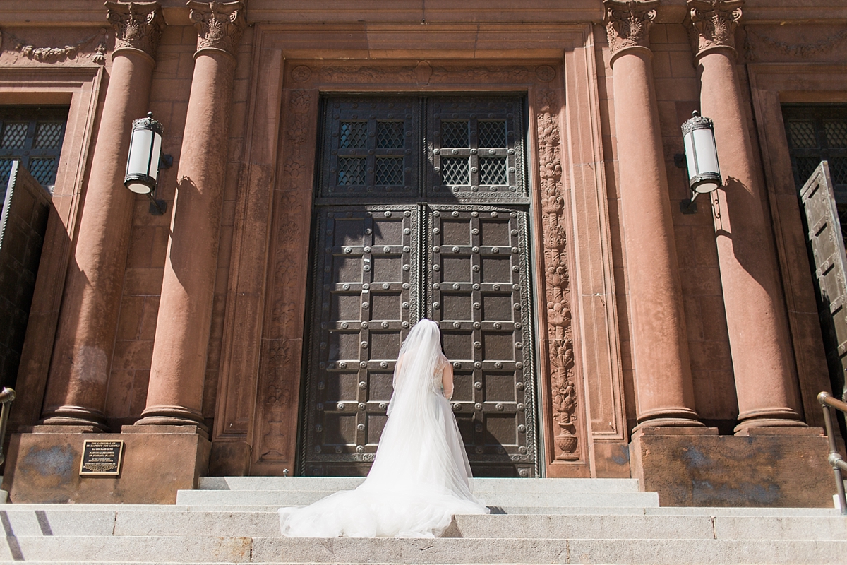 A stunning black tie wedding at St. Matthews Cathedral & the Constitution Gardens in Washington, DC with a reception following at the Crown Plaza Hotel.