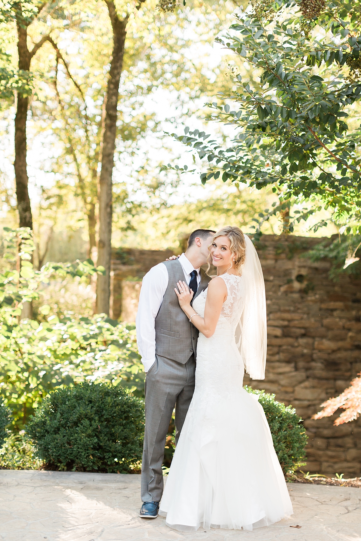 A romantic, classic wedding affair at The Mill at Fine Creek in Powhatan, VA featuring a palette of soft pinks -- photographed by Alicia Lacey Photography.