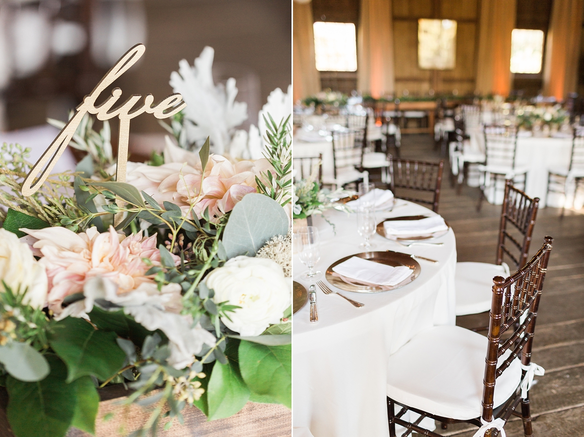 An elegant winery wedding at Weatherlea Farm and Vineyard in Leesburg, VA with an abundance of gorgeous florals and handmade details. 