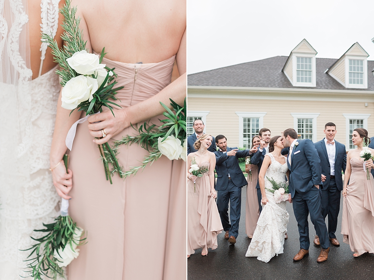 A little rain doesn't stop this Washington, DC wedding photographer from getting gorgeous portraits on Gaby & Tino's wedding day in Haymarket, Virginia!