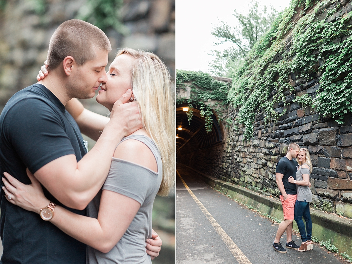 A gorgeous waterfront engagement in classic Old Town Alexandria, photographed by Washington, DC wedding photographer, Alicia Lacey. 