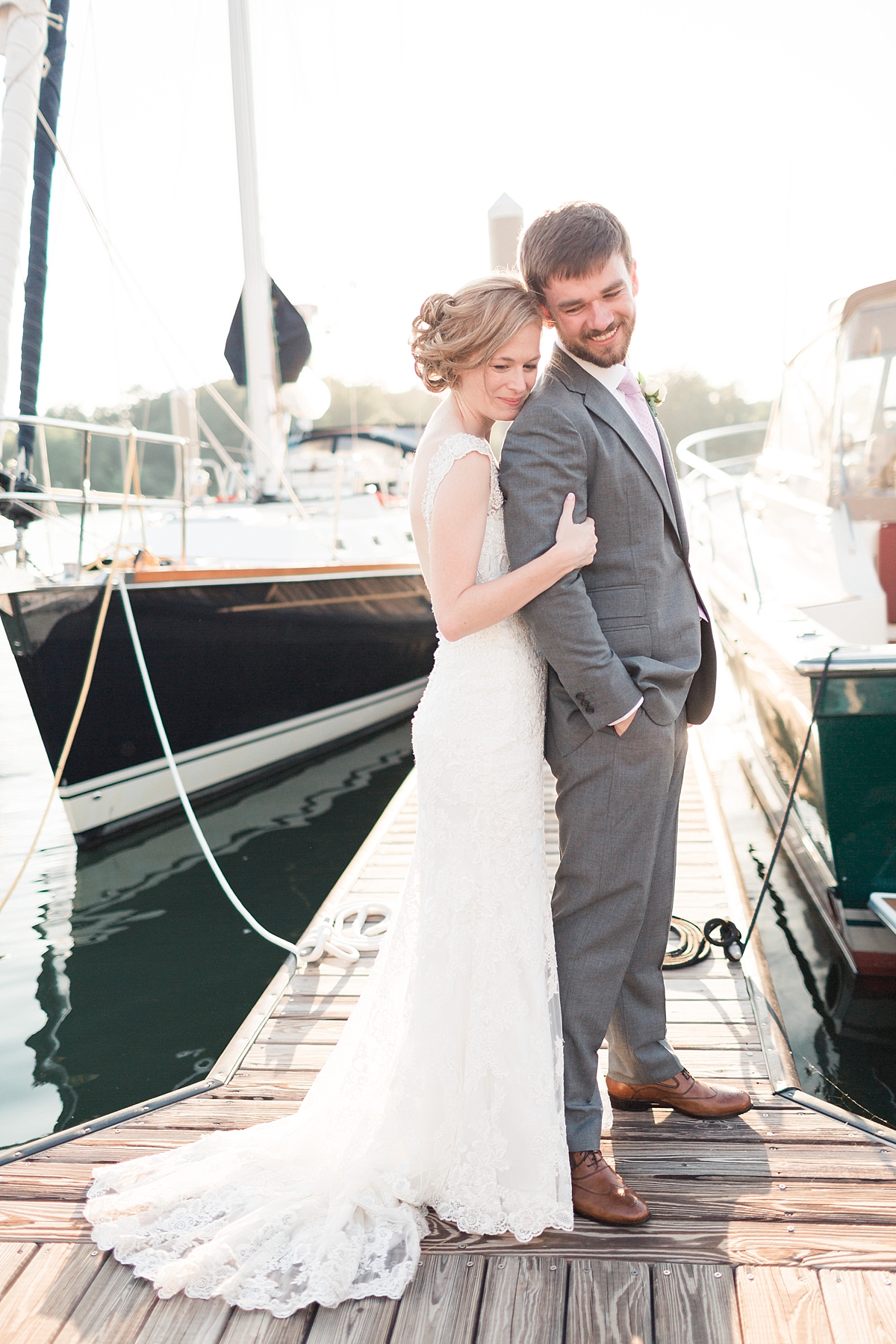 A beautiful summer wedding full of sunshine, waterfront views, and gorgeous details at The Tides Inn in Irvington, VA.