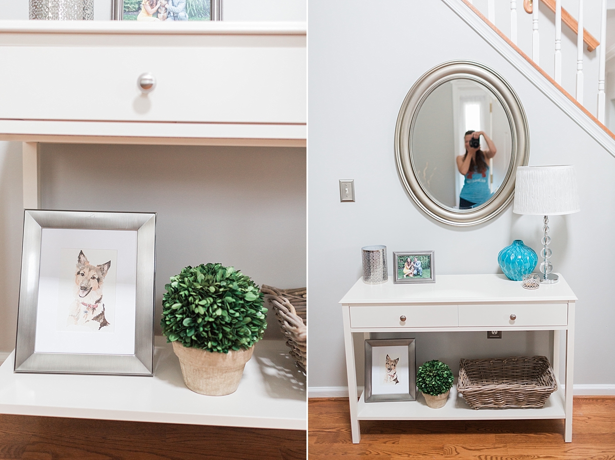 Not just a Washington, DC wedding photographer! Alicia Lacey loves to decorate her home and shares some of the recent projects she has been working on. 