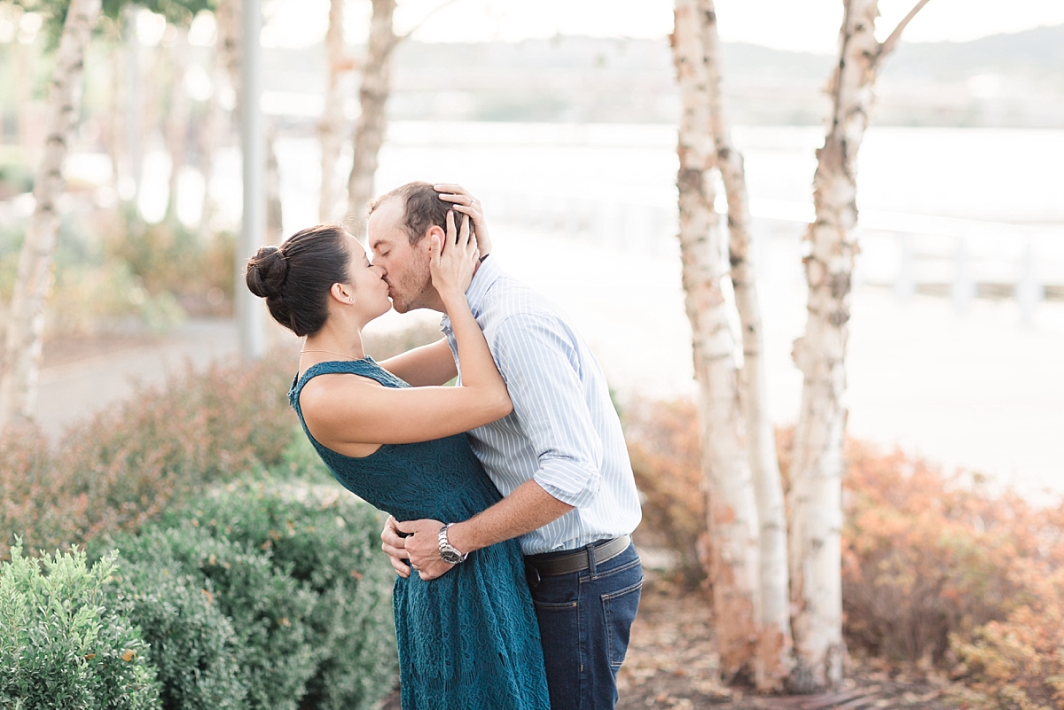 A gorgeous sunrise session at the iconic Library of Congress and Yards Park is photographed by fine art Washington, DC wedding photographer, Alicia Lacey. 
