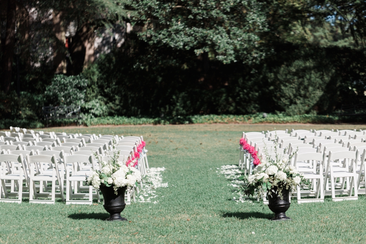 A gorgeous black-tie Kate Spade themed wedding held is at The Williamsburg Inn in Virginia and photographed by Washington, DC photographer Alicia Lacey. 