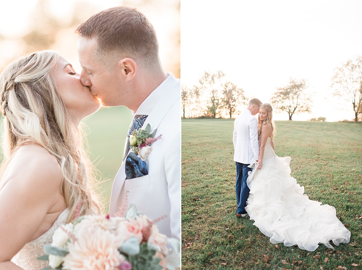 A romantic blush and mint travel themed affair at the classic Stone Manor Country Club, photographed by Washington, DC wedding photographer, Alicia Lacey. 