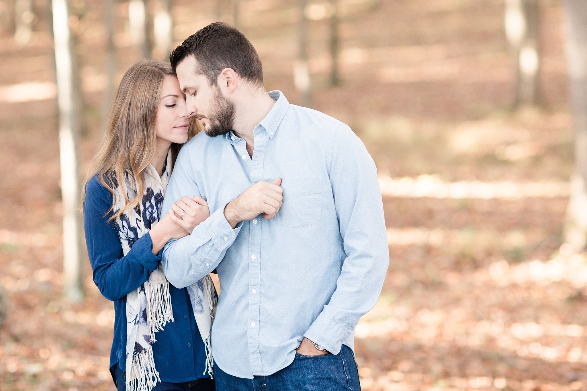 A fog-filled sunrise engagement session at Lake Anna in Mineral, VA as captured by Washington, DC wedding and anniversary photographer, Alicia Lacey. 