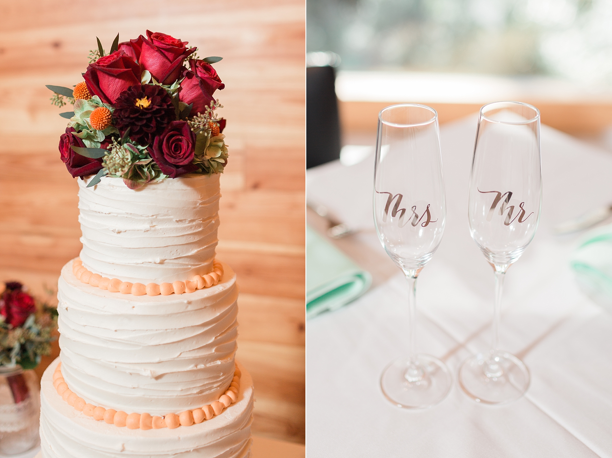 A romantic November wedding in Richmond, VA is full of all things fall! Images photographed by Washington, DC wedding photographer, Alicia Lacey. 