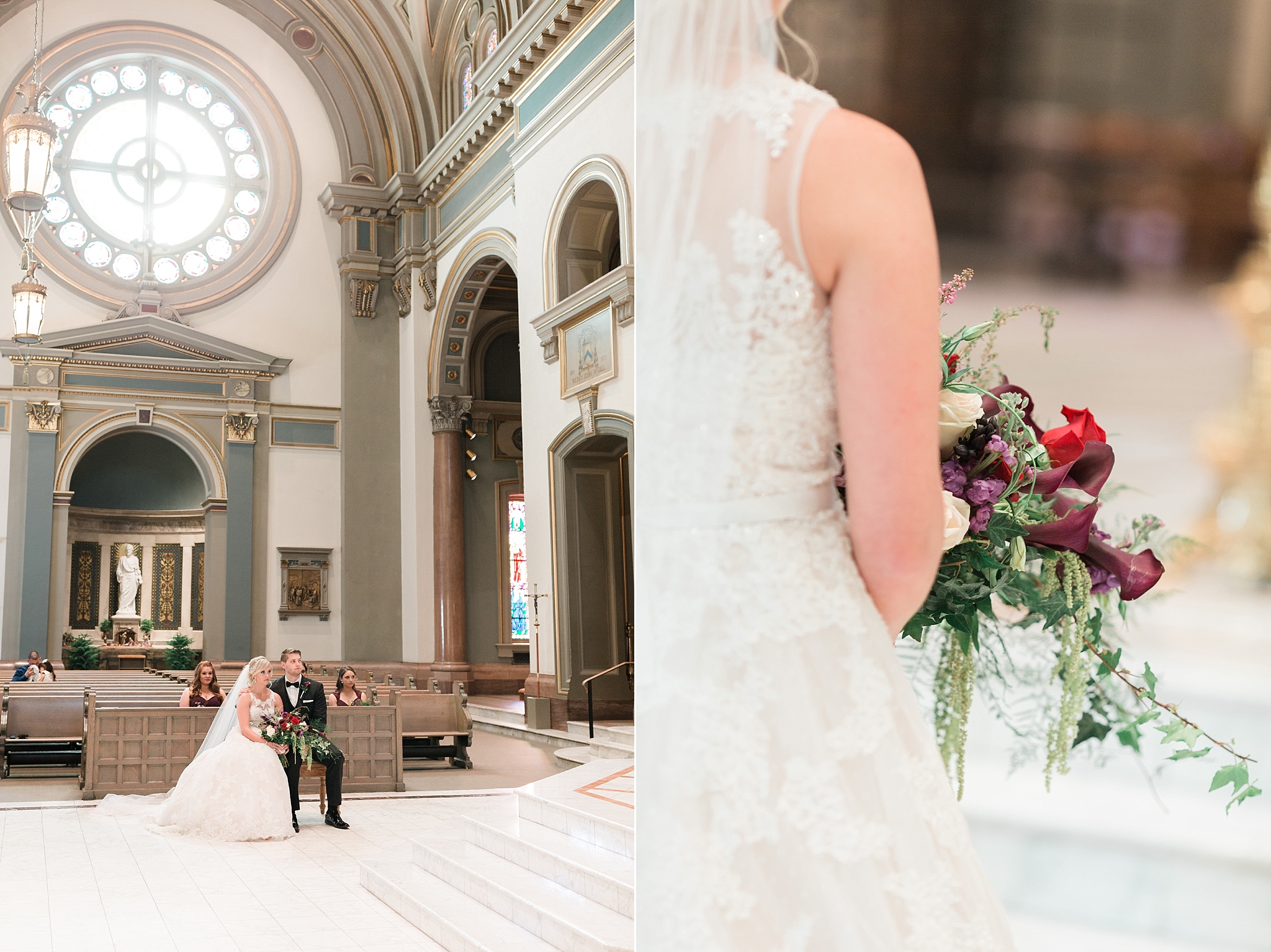 Alicia, a Washington, DC wedding photographer, captures this stunning black-tie wedding at the Cathedral of the Sacred Heart and Omni Hotel in Richmond, VA.
