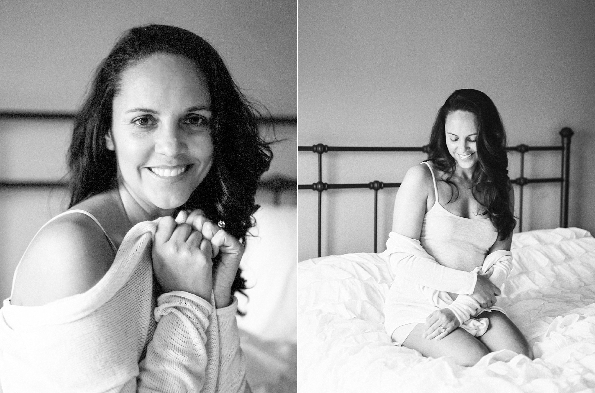 Alicia Lacey, a Washington, DC wedding photographer, promotes self-confidence and inner beauty through black and white film photos for The Portrait Project.