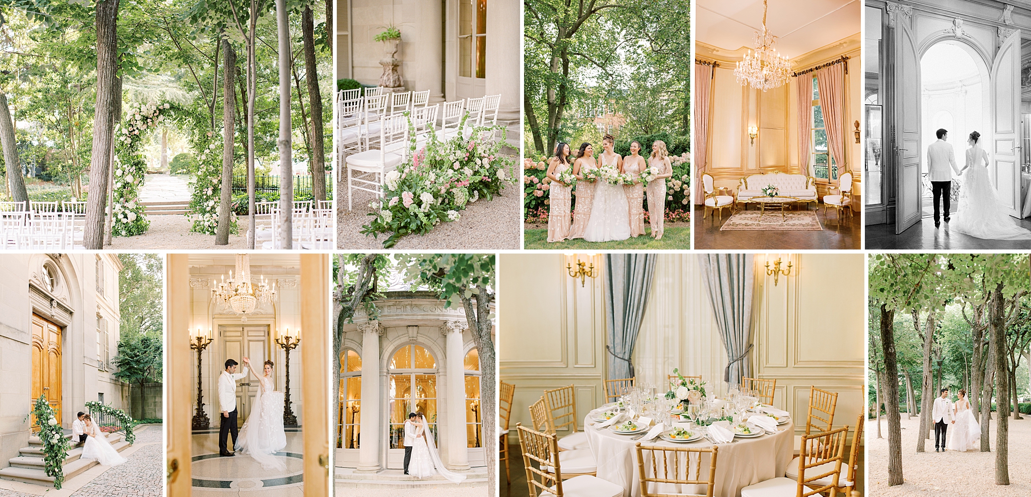 Black Tie Wedding at the Meridian House in Washington, DC