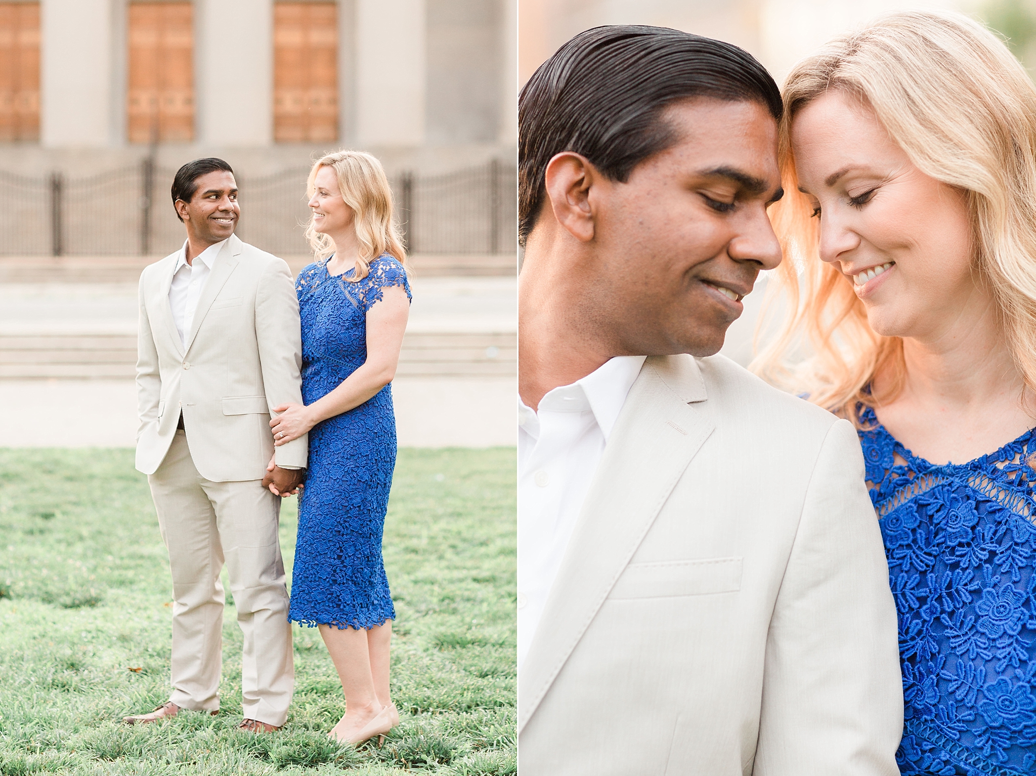 A classic and stylish sunrise engagement session in downtown Baltimore, MD.