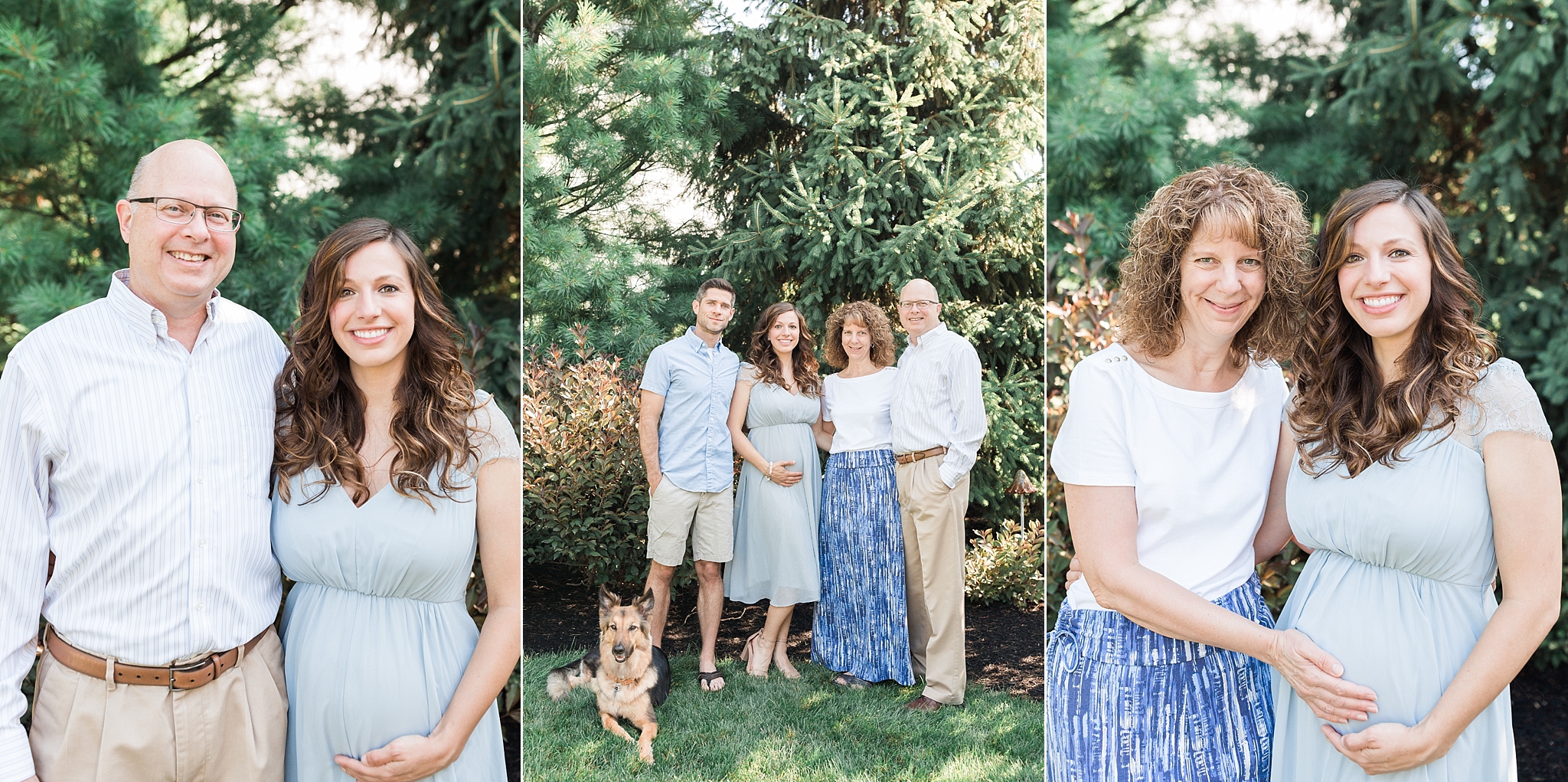 This Washington, DC wedding photographer has two baby showers for her impending arrival; one is brunch themed and the other is a high tea themed shower! 