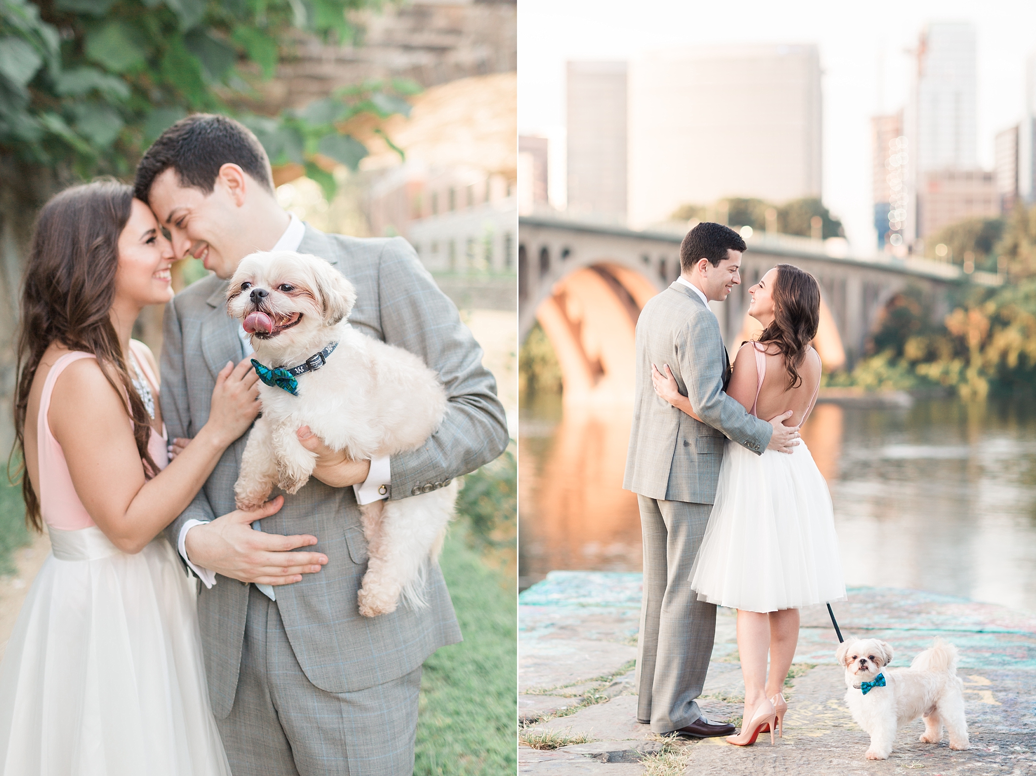 This Washington, DC wedding photographer shares a few tips that will help couples prepare the dogs to be part of an upcoming engagement shoot or wedding day!