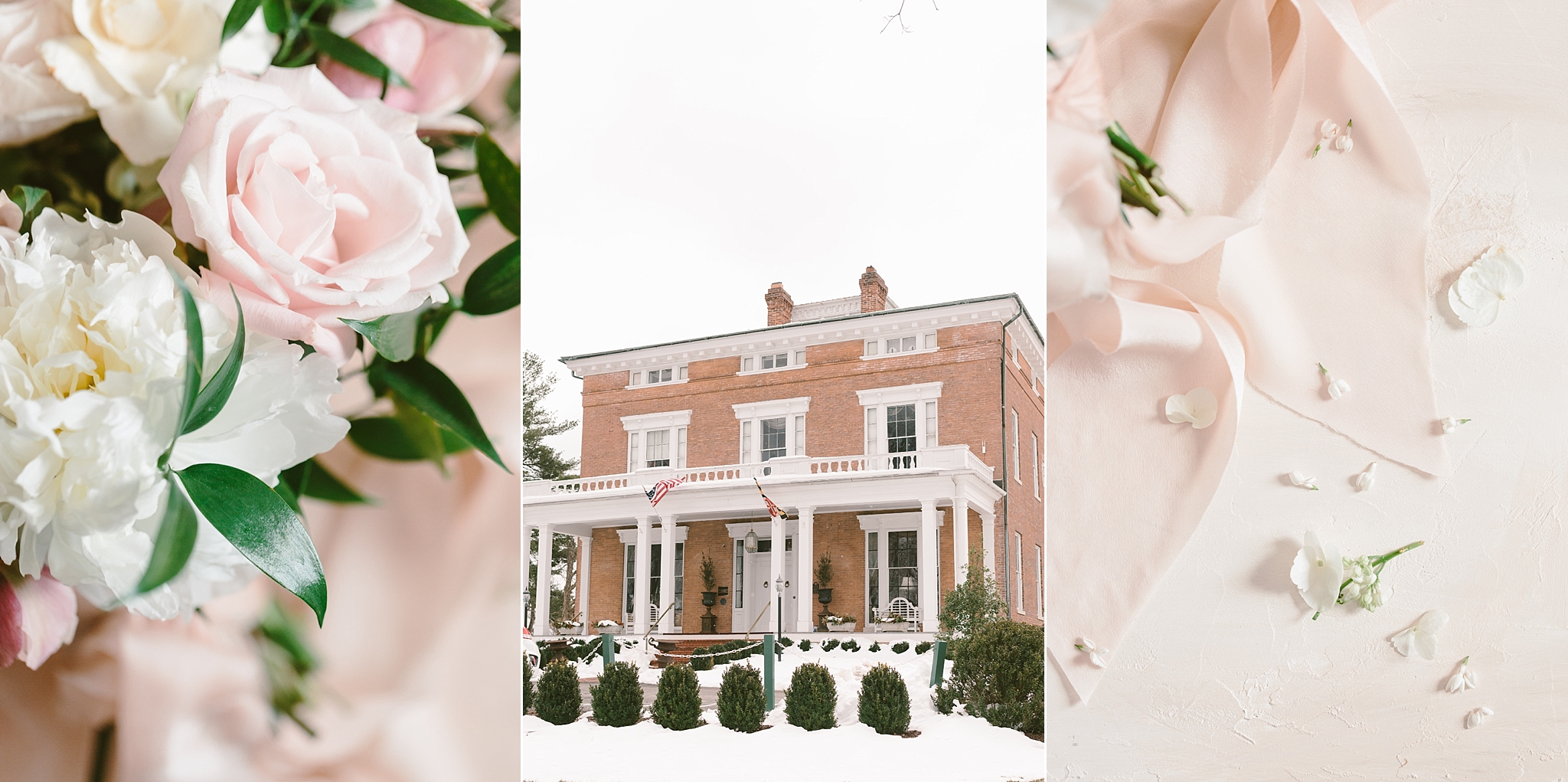 This romantic English garden wedding at Antrim 1844 in Taneytown, MD was planned by Eastmade Events and photographed by DC photographer, Alicia Lacey.