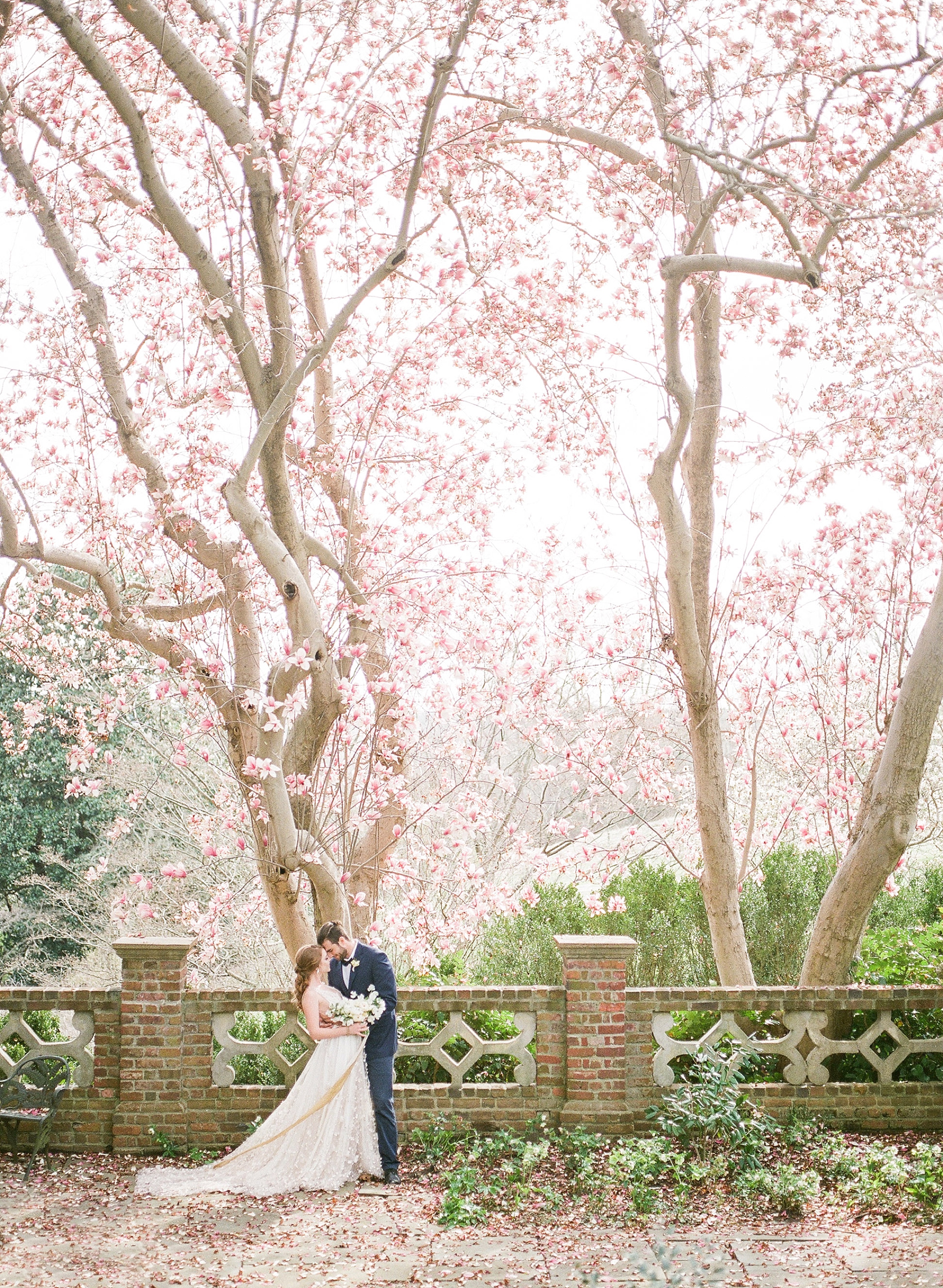 The historical Virginia House in Richmond, VA is the perfect setting for this enchanting, old-world inspired wedding captured by fine art film photographer, Alicia Lacey. 