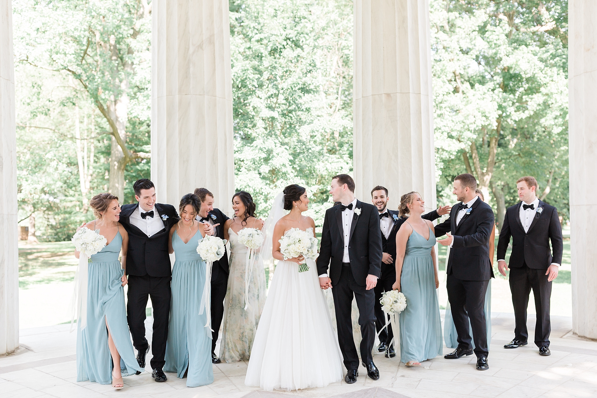 This sweet couple was married in a romantic ceremony ath the iconic St. Matthews Cathedral in Washington, DC and celebrated with a reception at the National Museum of Women in the Arts.