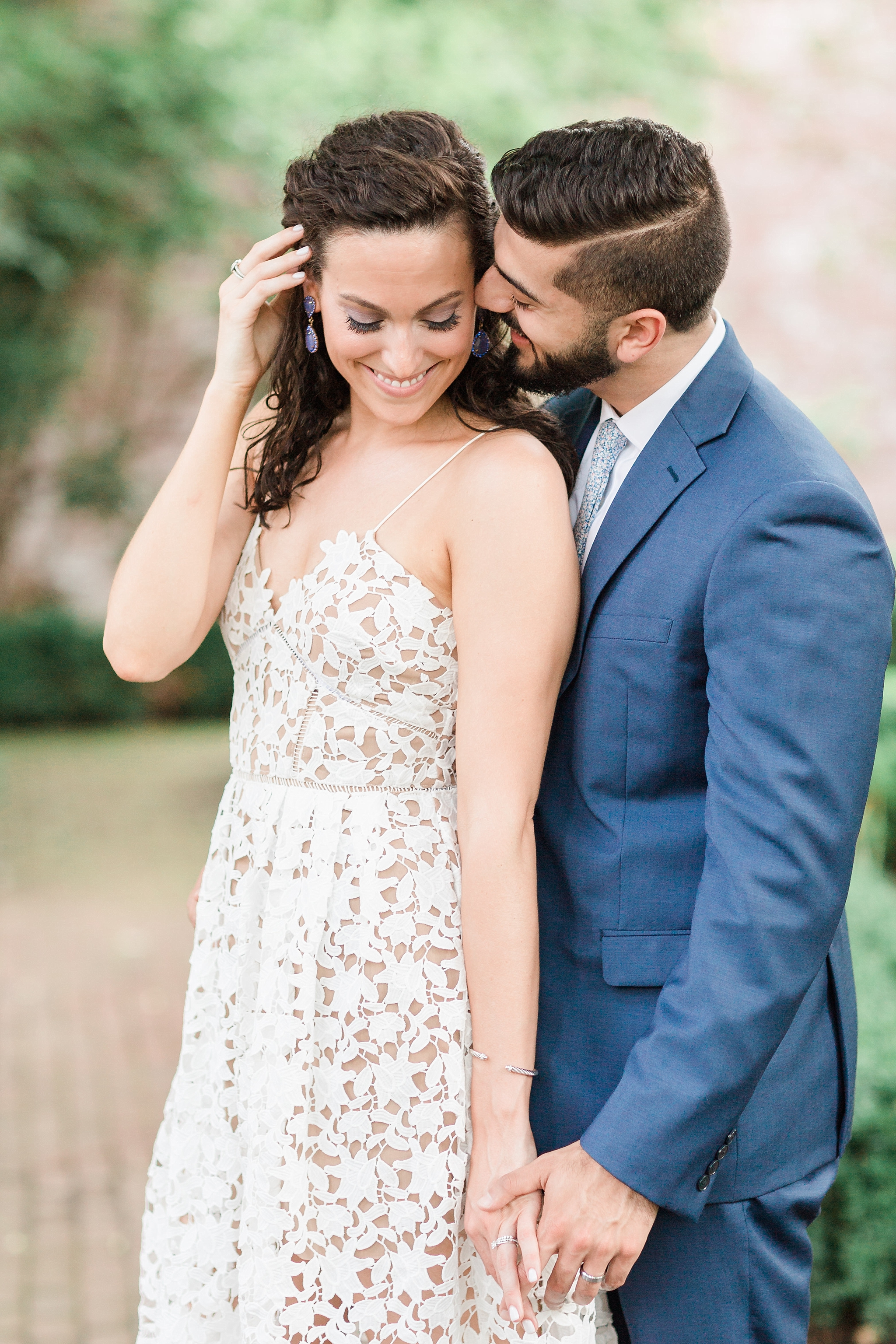 This romantic and intimate Old Town Alexandria elopement was photographed by Washington, DC wedding photographer Alicia Lacey. 