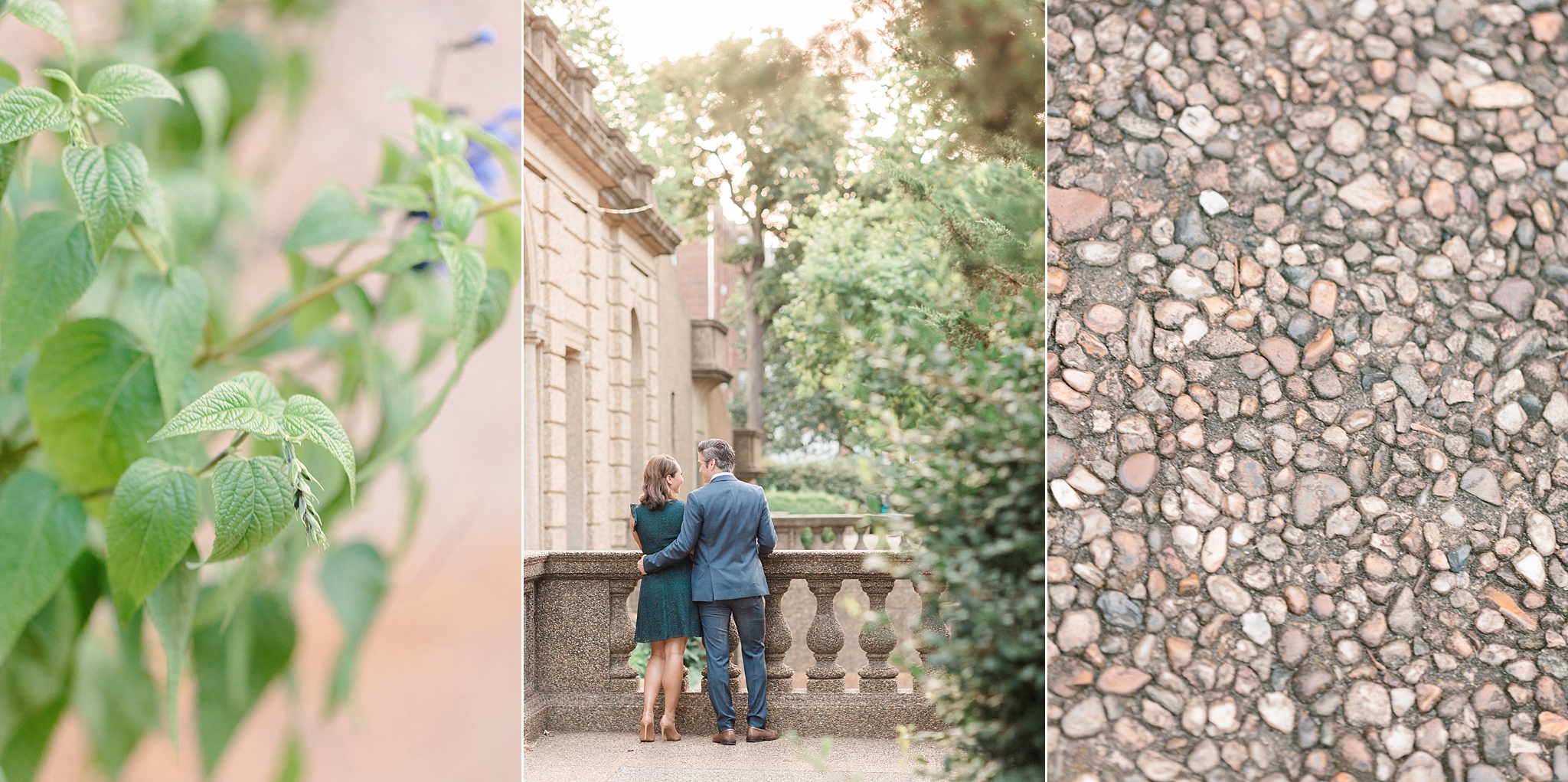 This stunning set of Meridian Hill Park engagement photos were photographed in Washington, DC by Alicia Lacey.