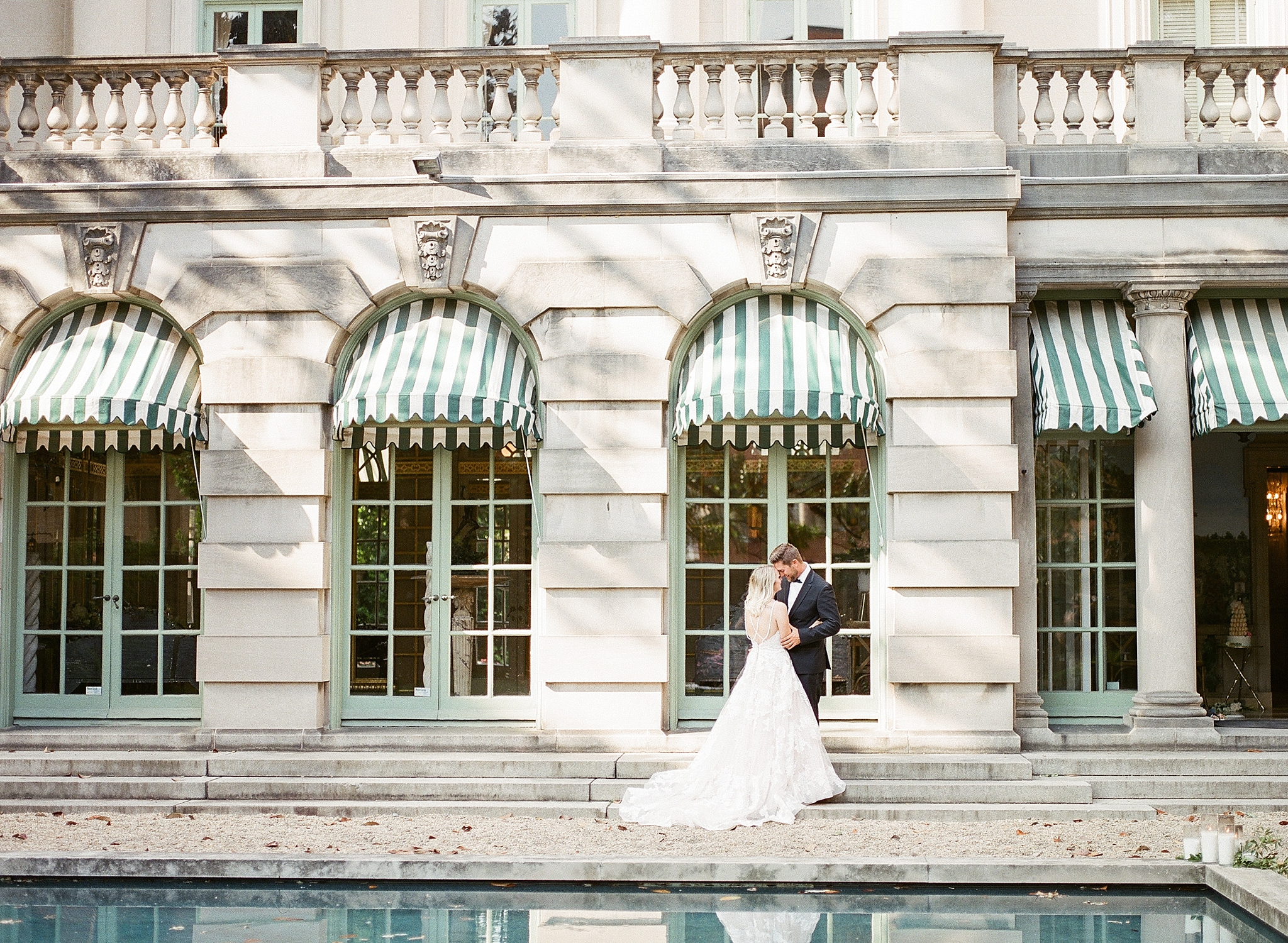 A sneak peek at Heloise & David's Anderson House Wedding at The Society of the Cincinnati in Washington, DC by fine art film photographer, Alicia Lacey.