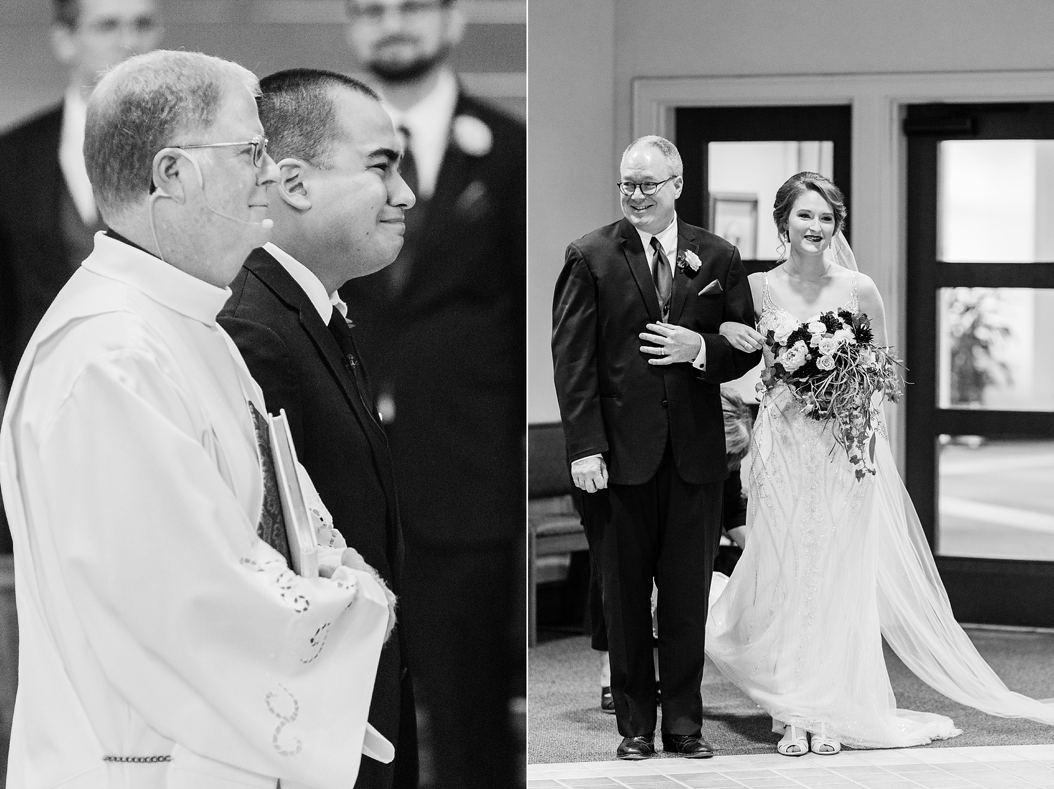 These September "I do's" took place during an art-deco inspired wedding at the John Marshall Ballrooms in Richmond, VA. 