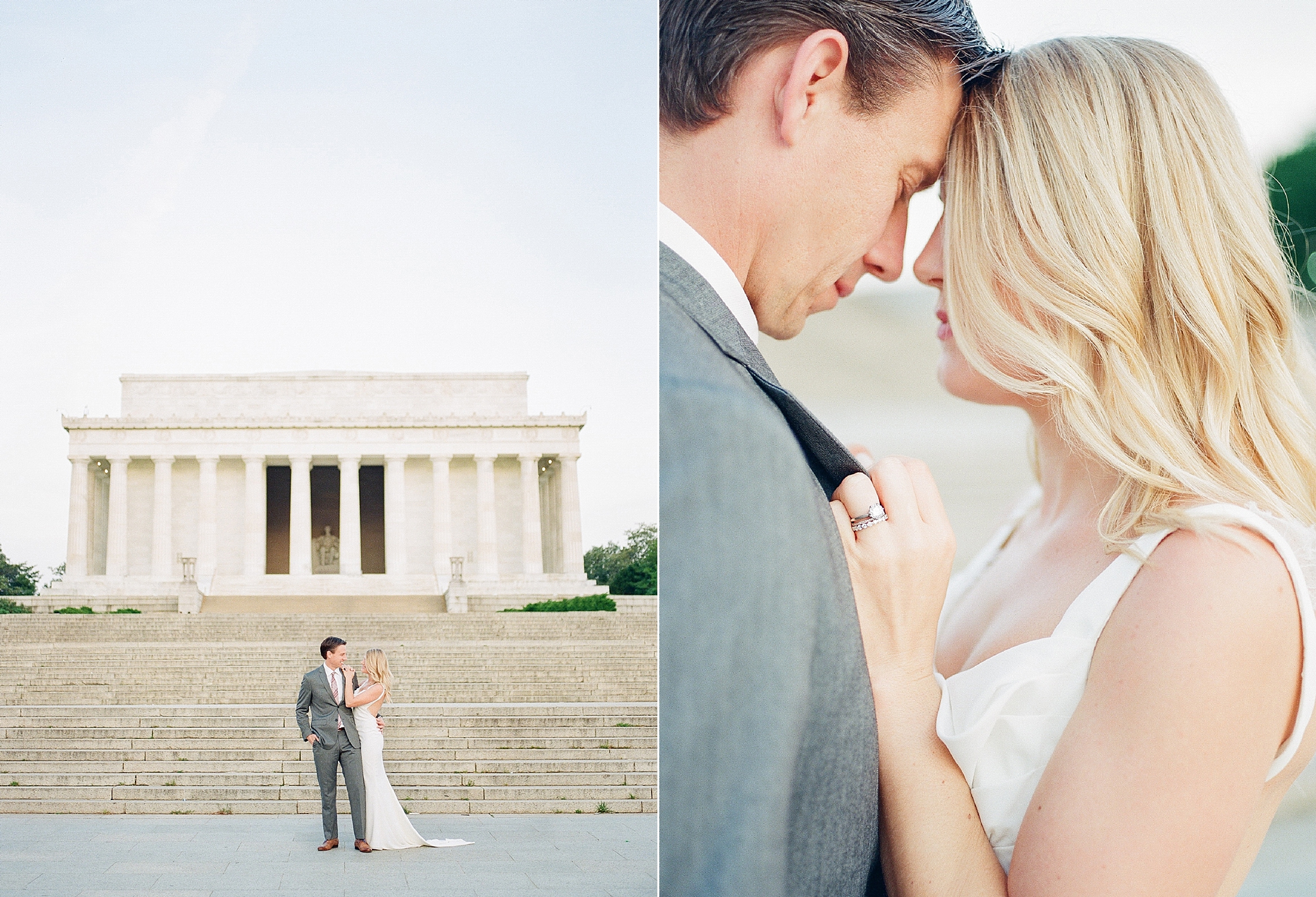 Tips on how to keep the bride and groom cool and comfortable during a hot, summer wedding day in Washington, DC!