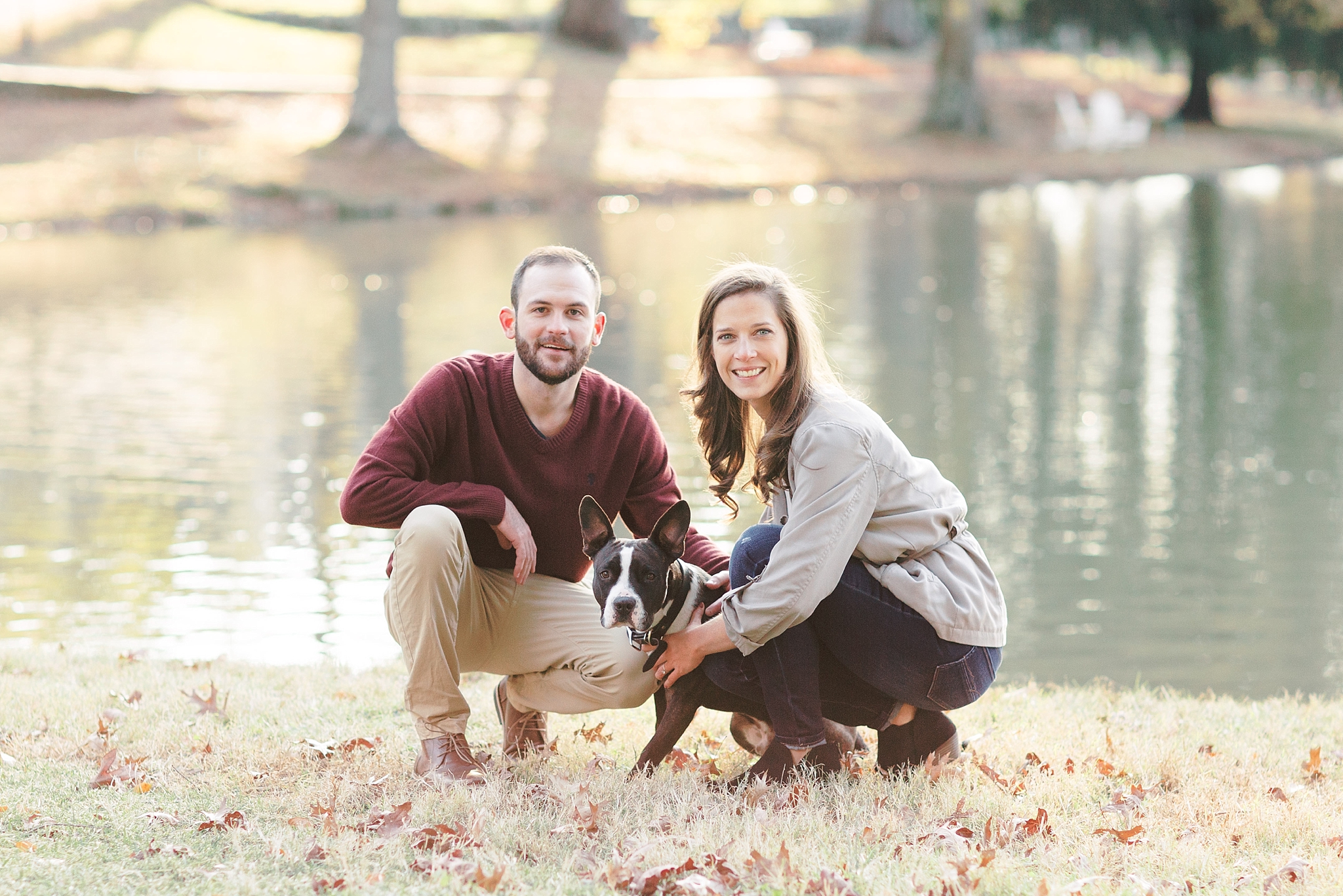 A romantic garden engagement session photographed in Warrenton, VA by DC wedding photographer, Alicia Lacey.
