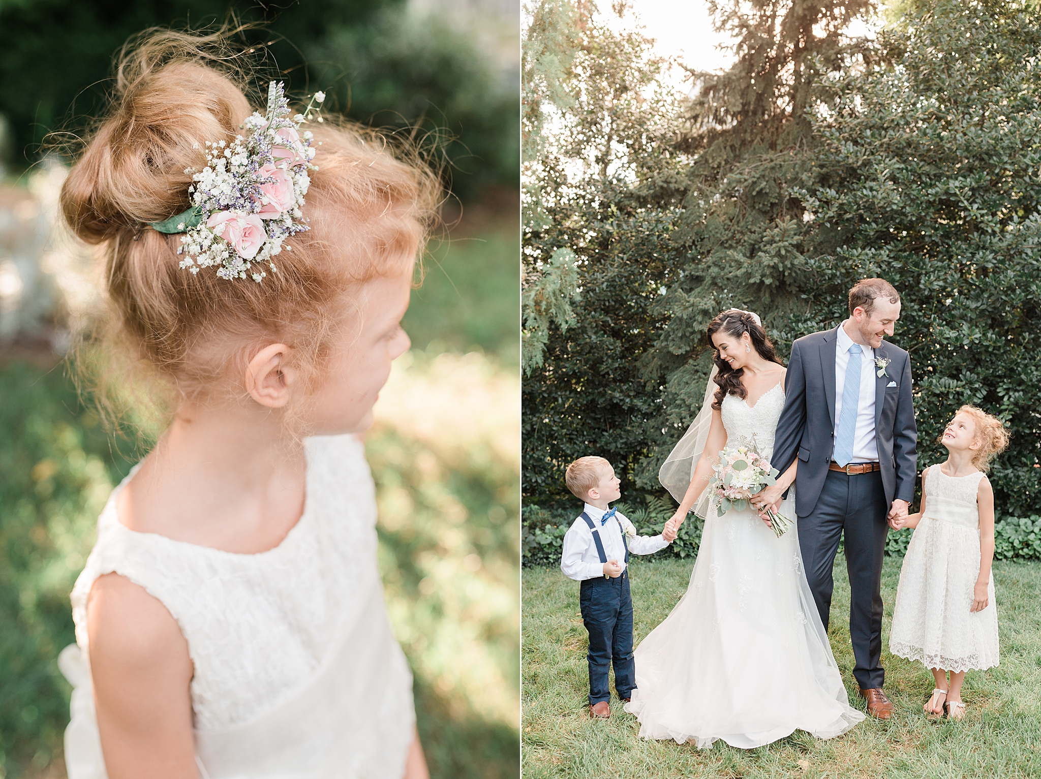 This Washington, DC wedding photographer discusses the pros and cons to having children in attendance at your wedding celebrating.