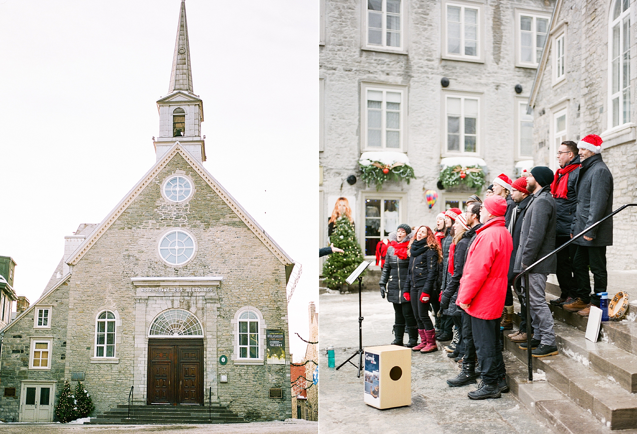 This Washington, DC wedding photographer travels to Quebec City, Canada and photographs the iconic town on film.