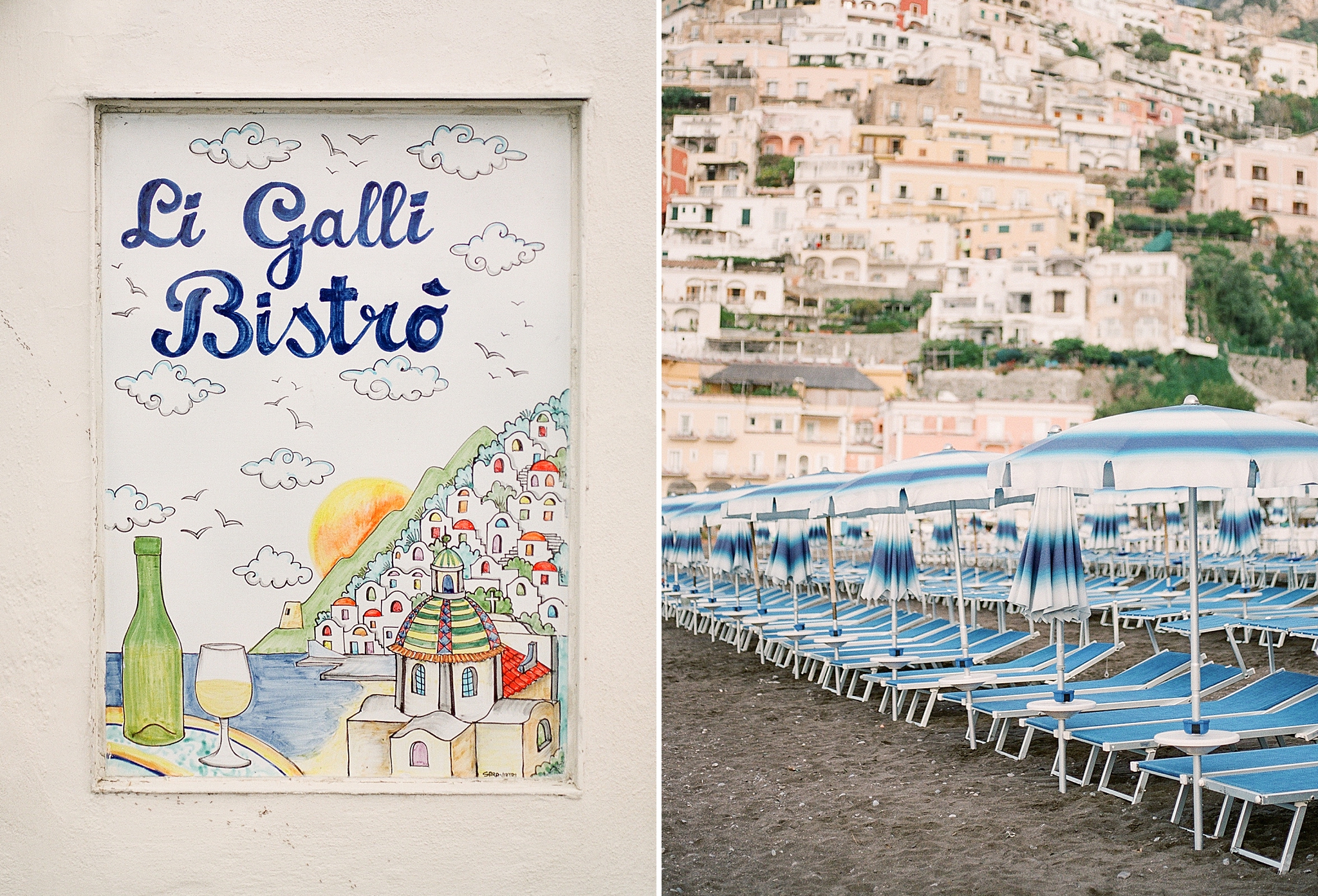 Destination wedding photographer, Alicia Lacey, travels to Amalfi Coast to photography highlights on film, including Positano and Villa Cimbrone in Ravello.
