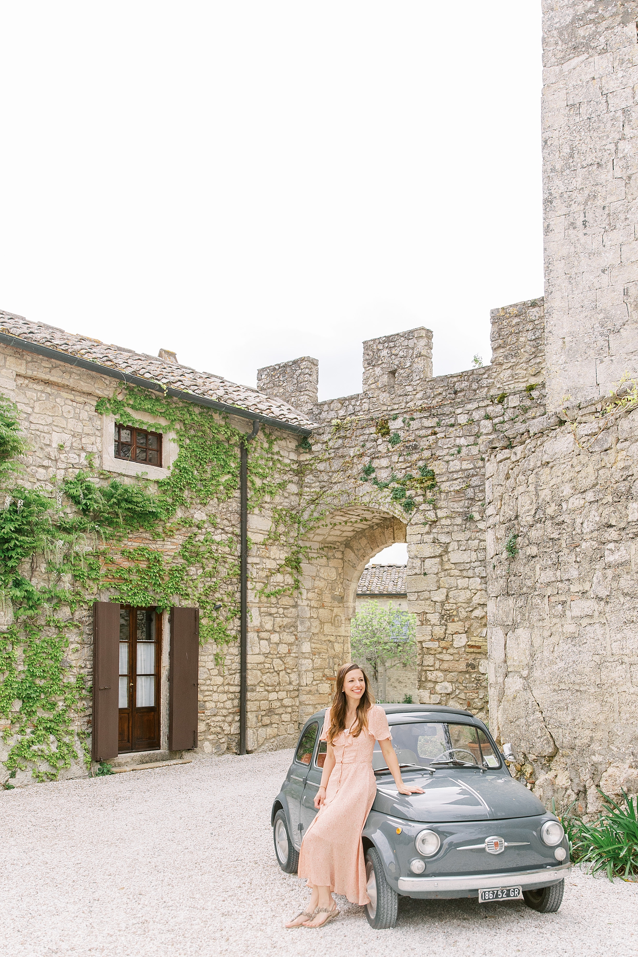 Destination wedding photographer, Alicia Lacey, travels to the heart of Tuscany, including San Gimignano, Volterra, Borgo Pignano, and the Val d'Orcia Region.