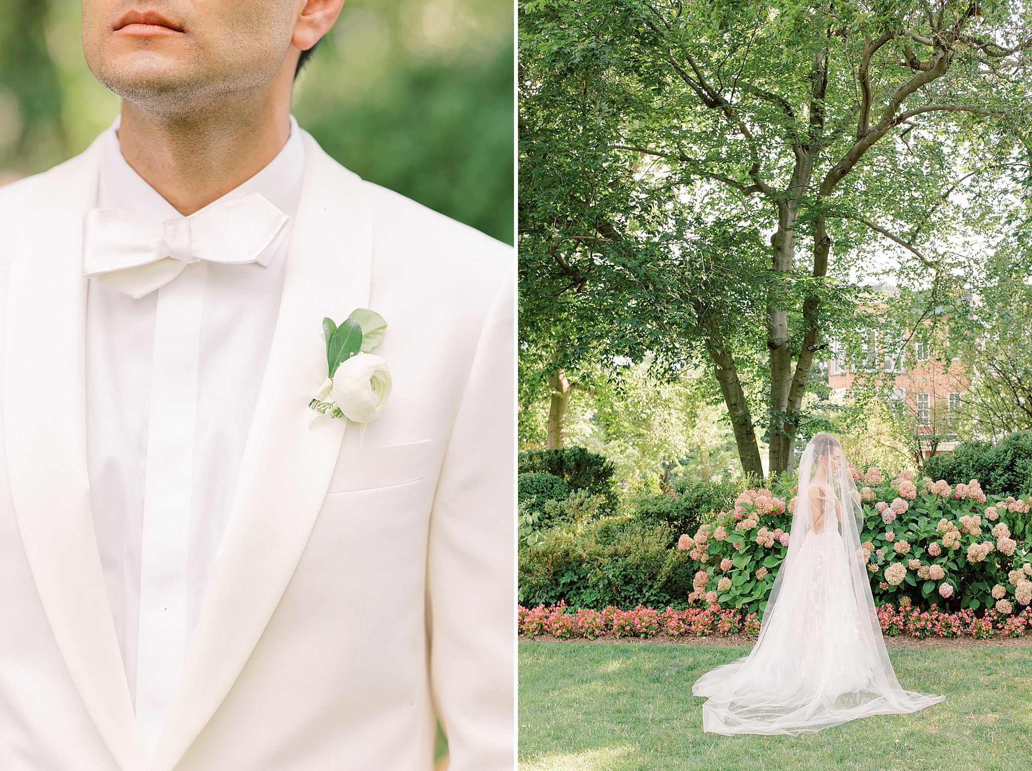 This elegant black tie Meridian House wedding in Washington, DC was photographed by Alicia Lacey Photography.