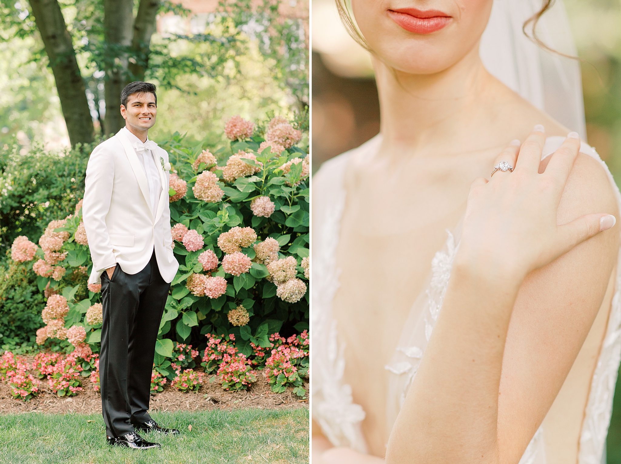 This elegant black tie Meridian House wedding in Washington, DC was photographed by Alicia Lacey Photography. 