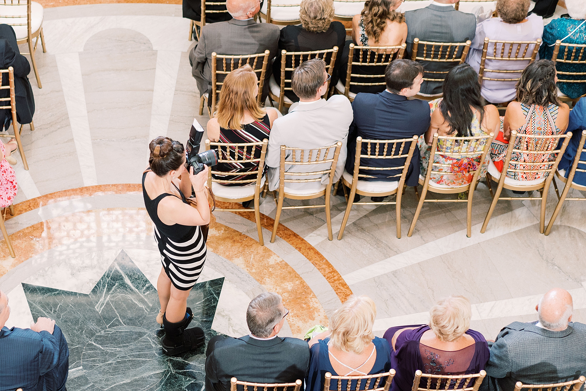 This Washington, DC wedding photographer provides a how-to guide on shooting a wedding or session with a broken foot.
