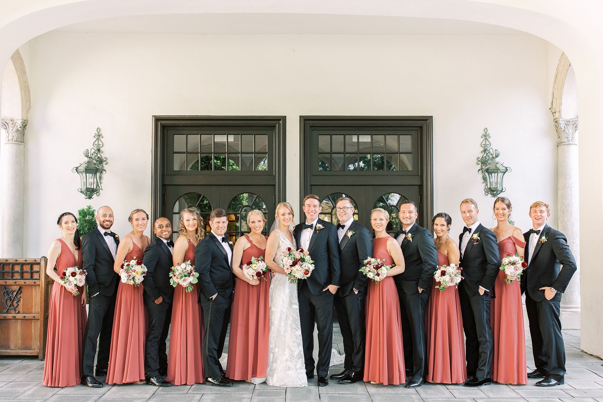 An elegant black tie wedding photographed by Alicia Lacey at the iconic Congressional Country Club in Bethesda, MD outside of Washington, DC.