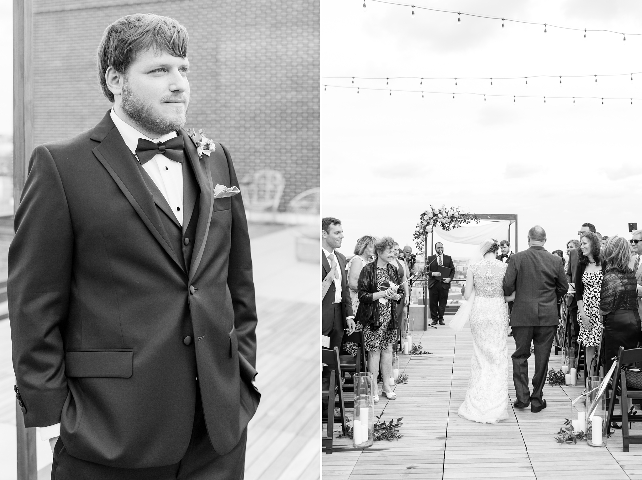 A classic wedding at The LINE Hotel in downtown Washington, DC.