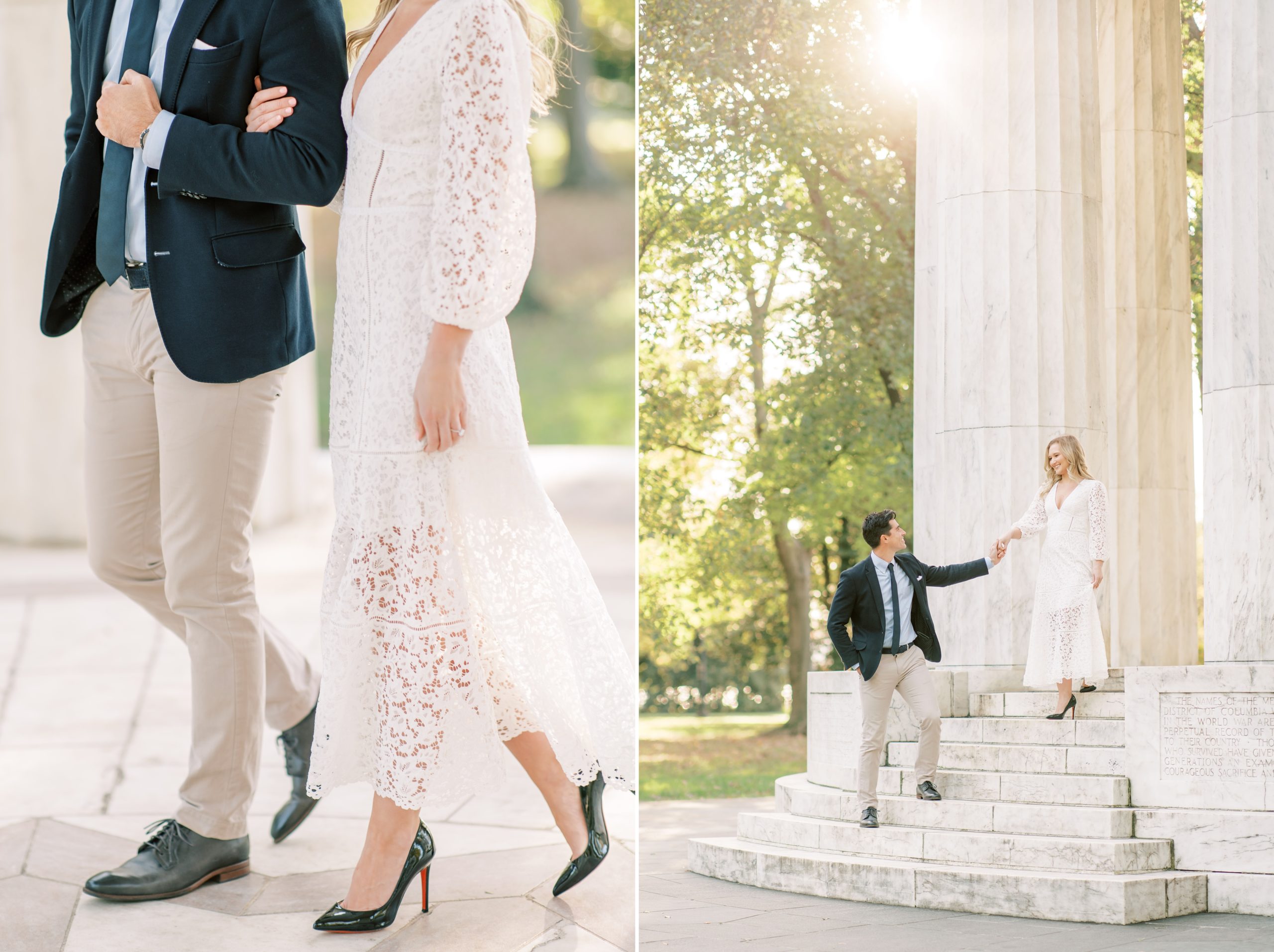 This Washington, DC wedding photographer reviews the highlights of her engagement portrait sessions from the 2020 season.