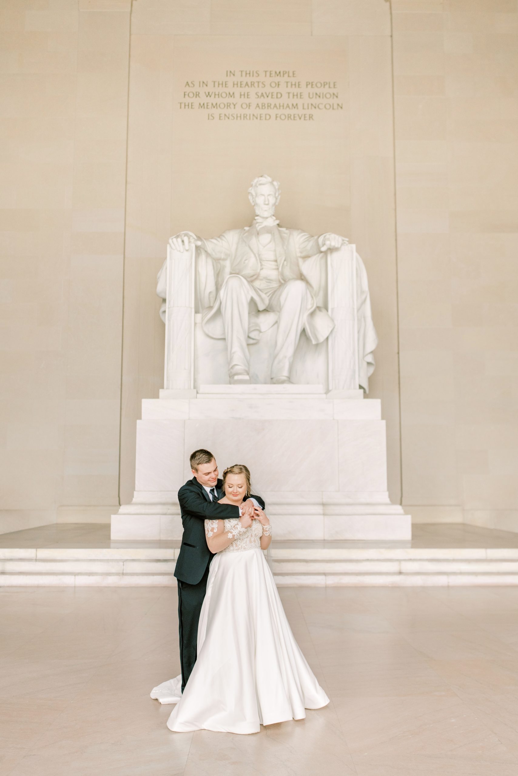 Lincoln Memorial Wedding Photos in DC