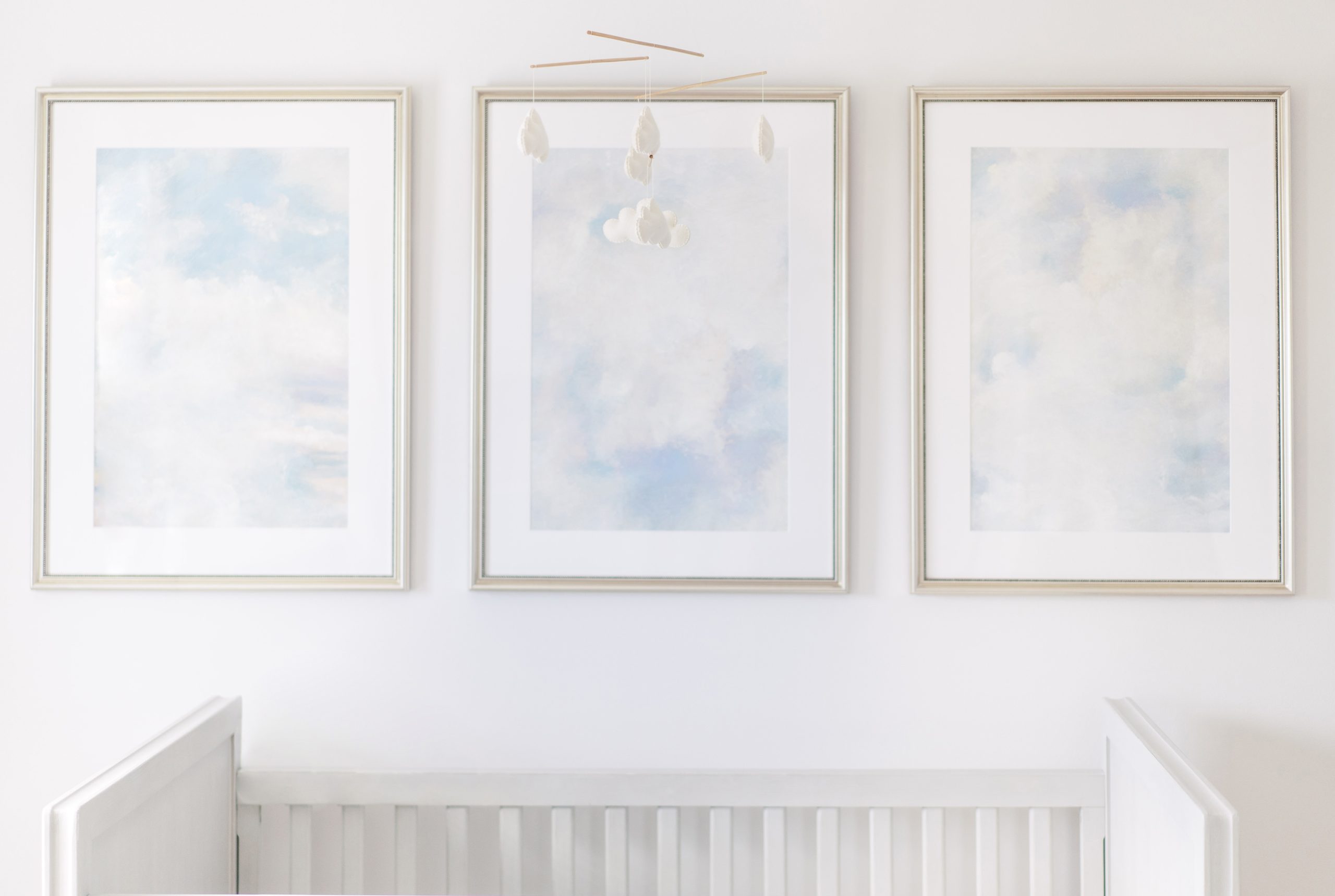 Cloud Mobile & Print for Travel Themed Nursery