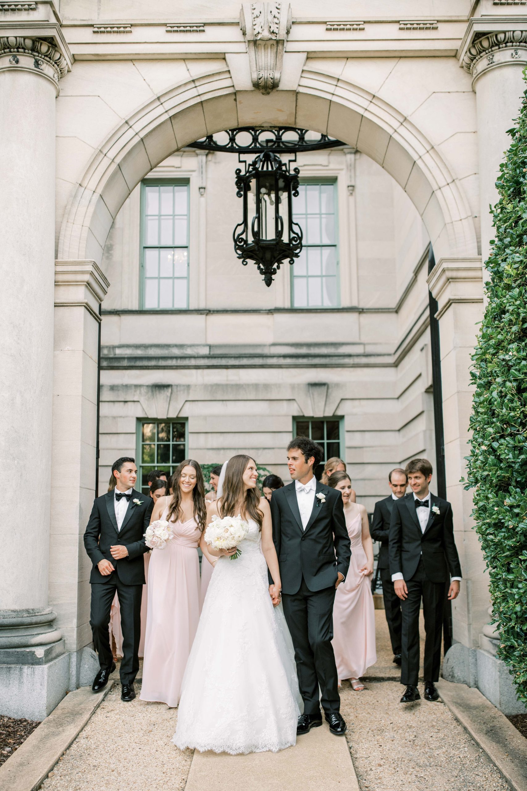 A stunning garden ceremony and ballroom reception from an Anderson House wedding in Washington, DC. 