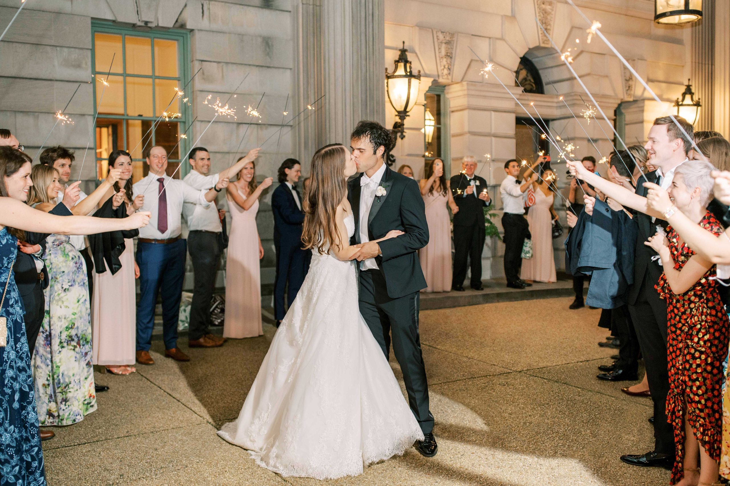 A stunning garden ceremony and ballroom reception from an Anderson House wedding in Washington, DC.