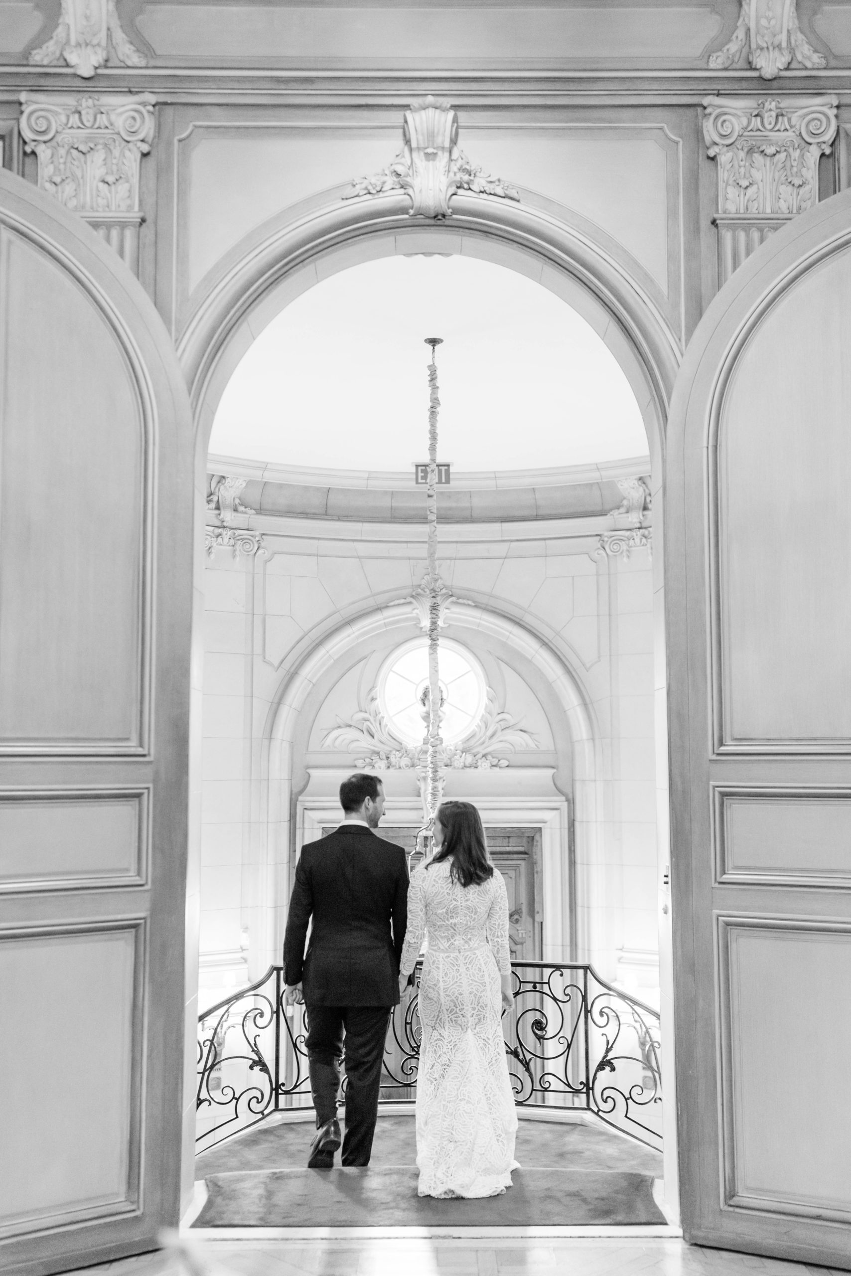 A stunning fall Meridian House wedding in Washington, DC captured by film photographer, Alicia Lacey.
