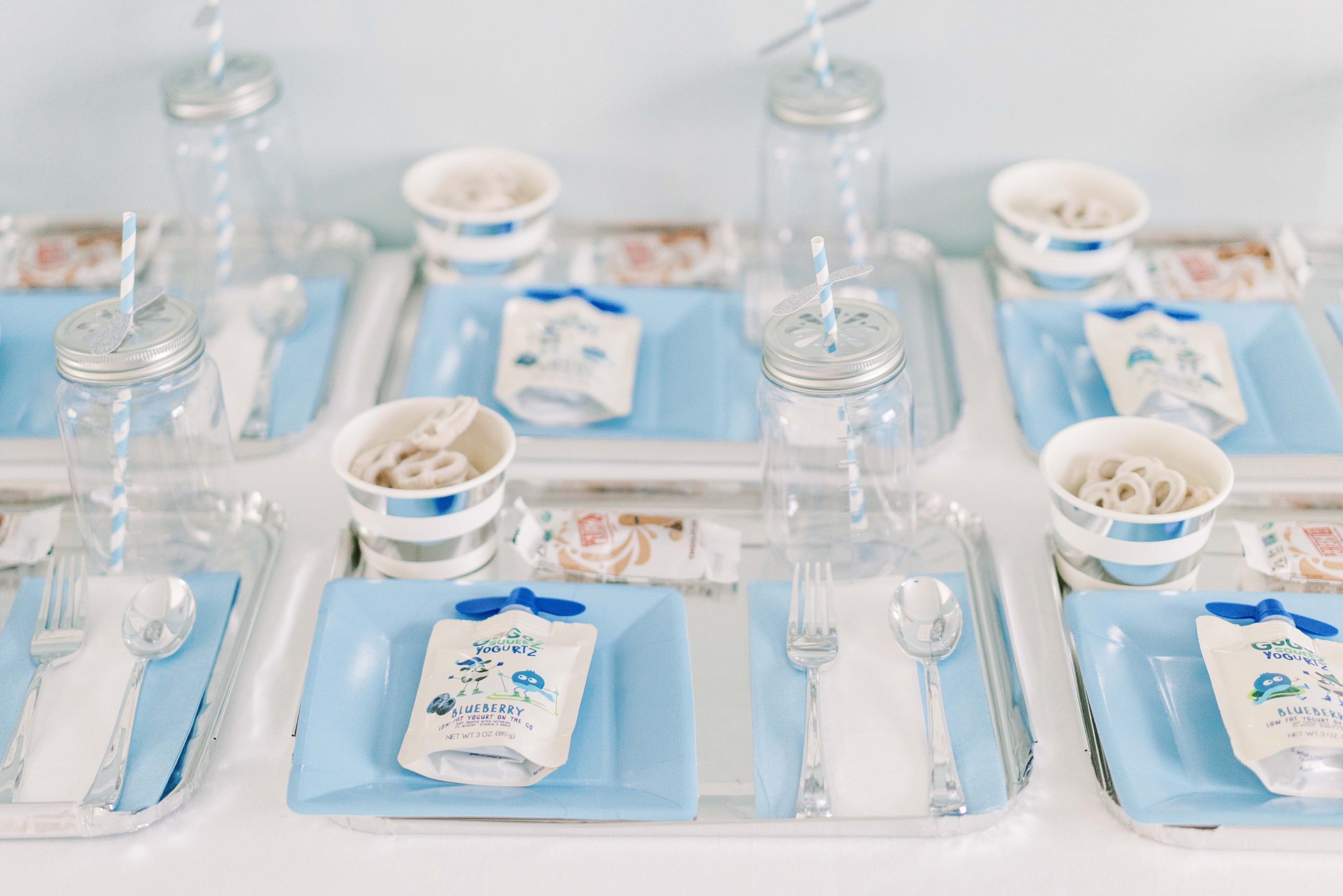 Inflight meal for Kid's Around the World Birthday Party