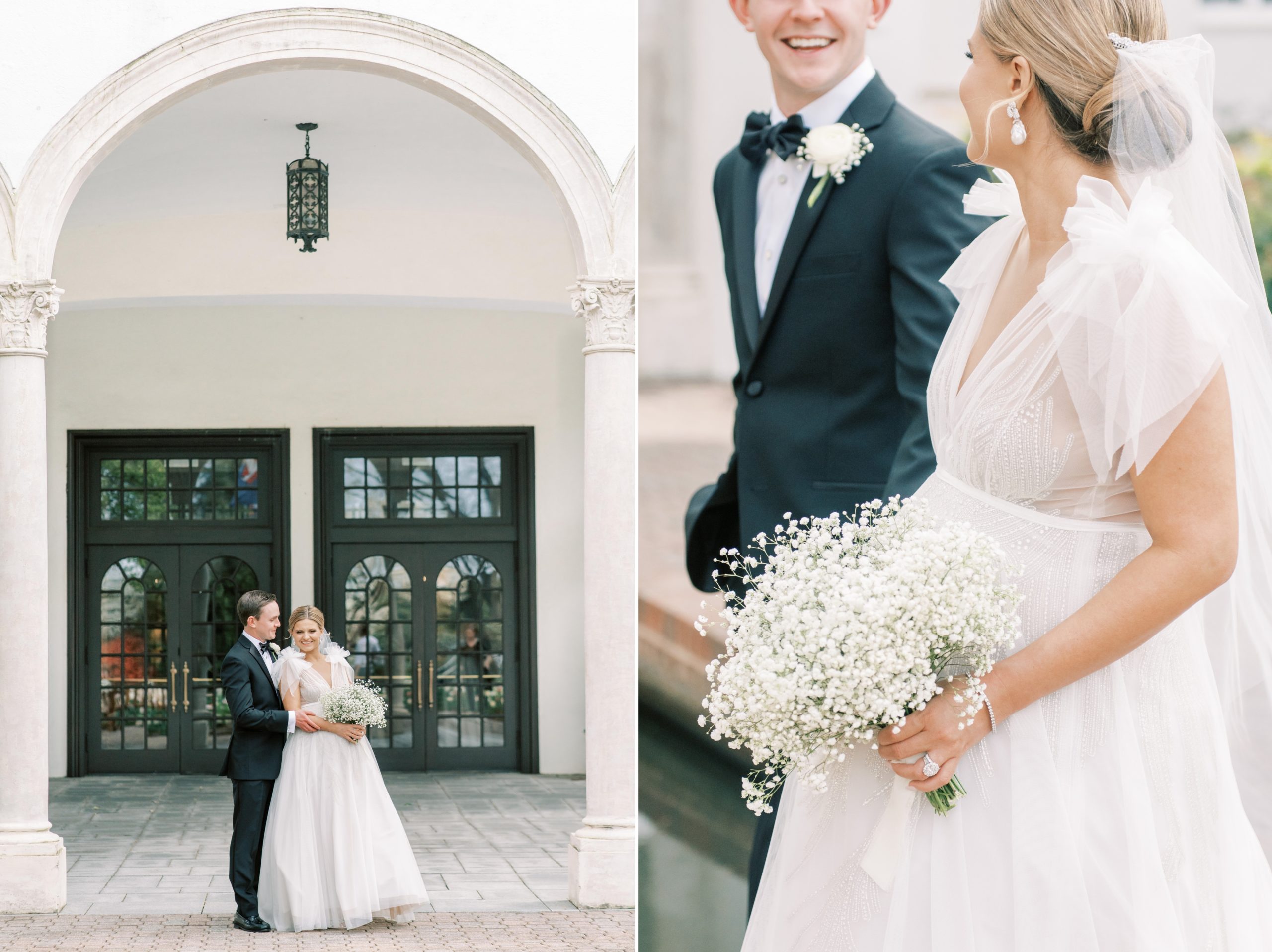 An elegant, black-tie wedding at the Congressional Country Club outside of Washington, DC featuring photography by Alicia Lacey.