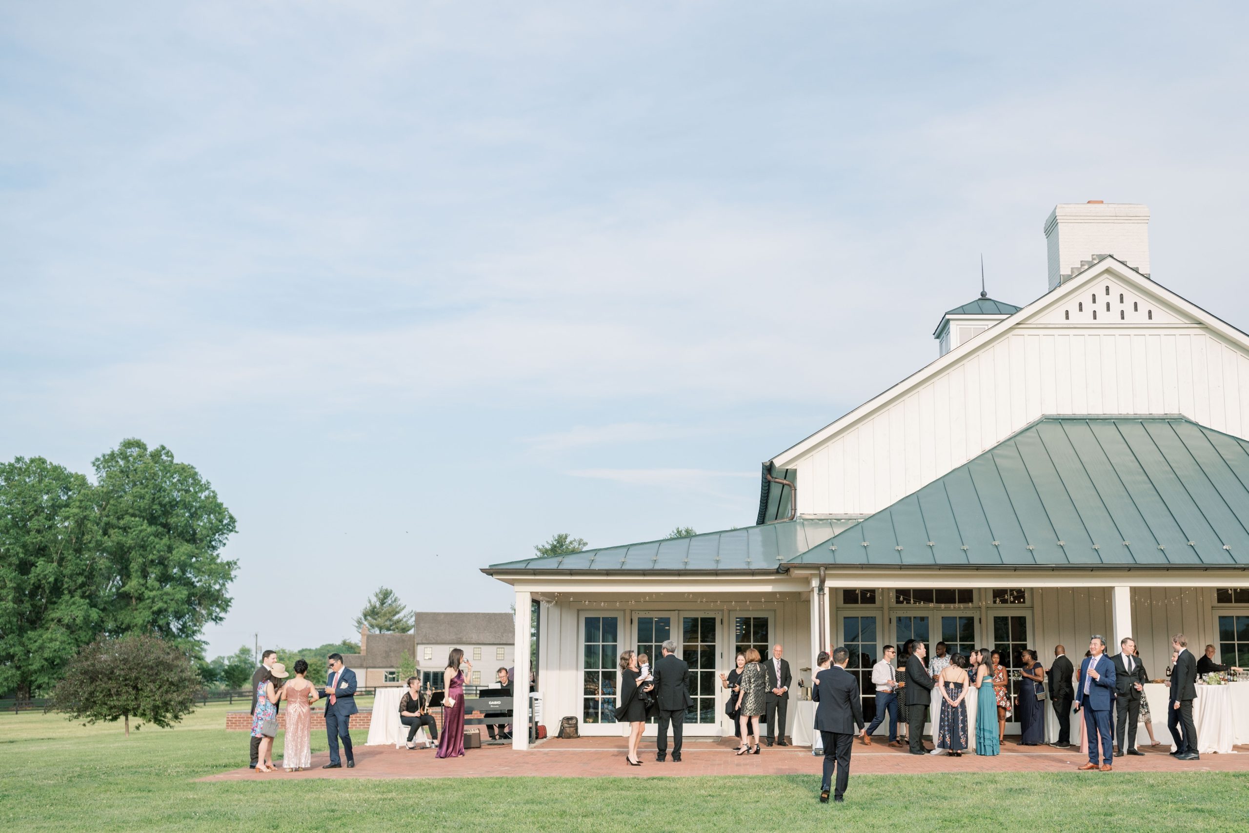 A stylish winery wedding at King Family Vineyard in Charlottesville, VA.